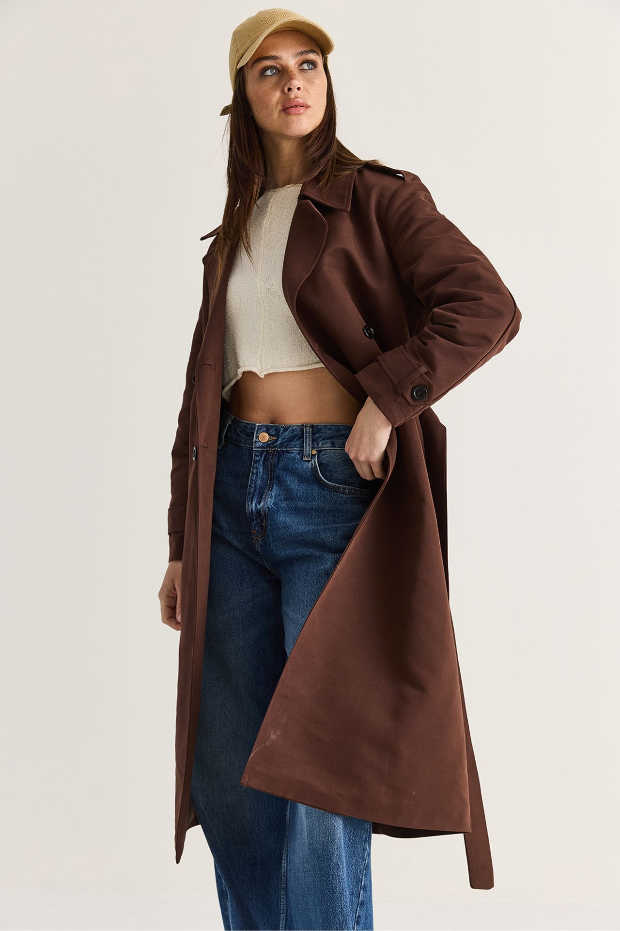LUCCI Women's Trench Coat 6