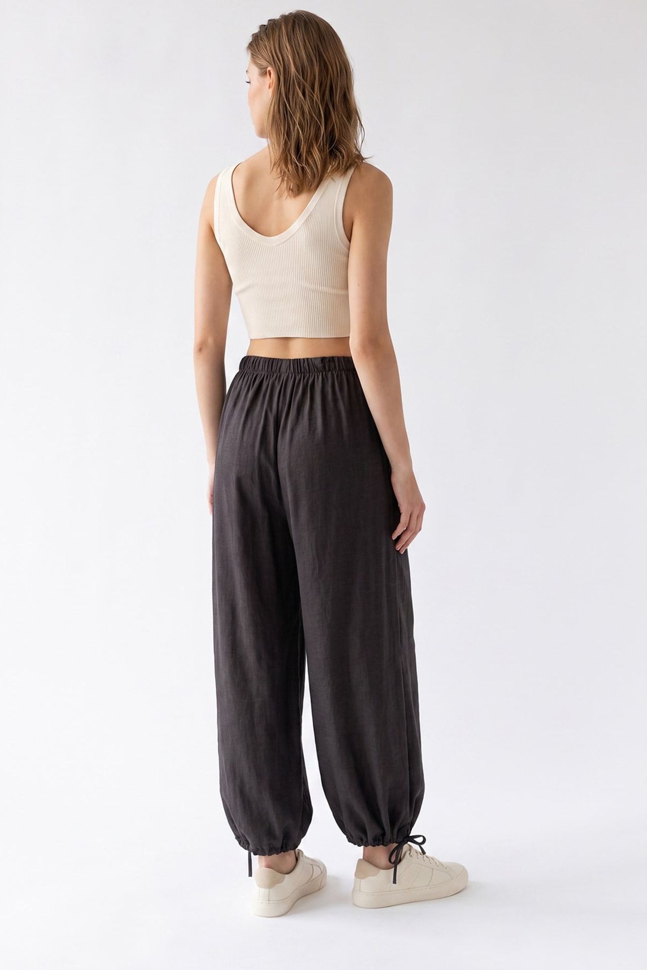 MIXRAY Tencel Düz Paça Pantolon 5