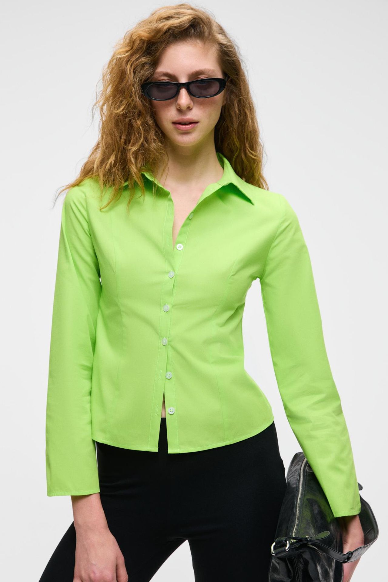 GRIMELANGE Slim Fit Long Sleeve Shirt 2