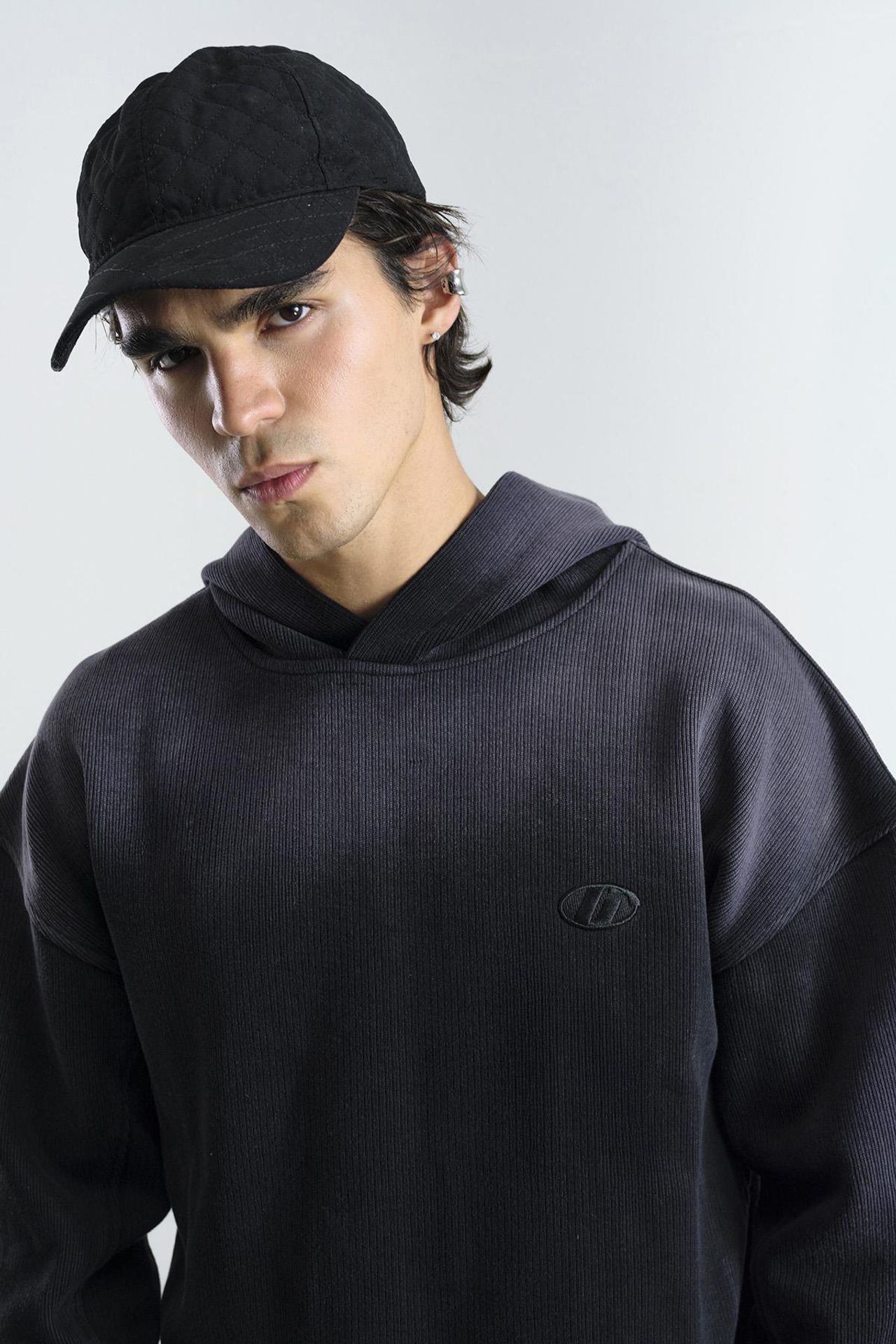 GIESTO Hooded Knitted Sweatshirt 4