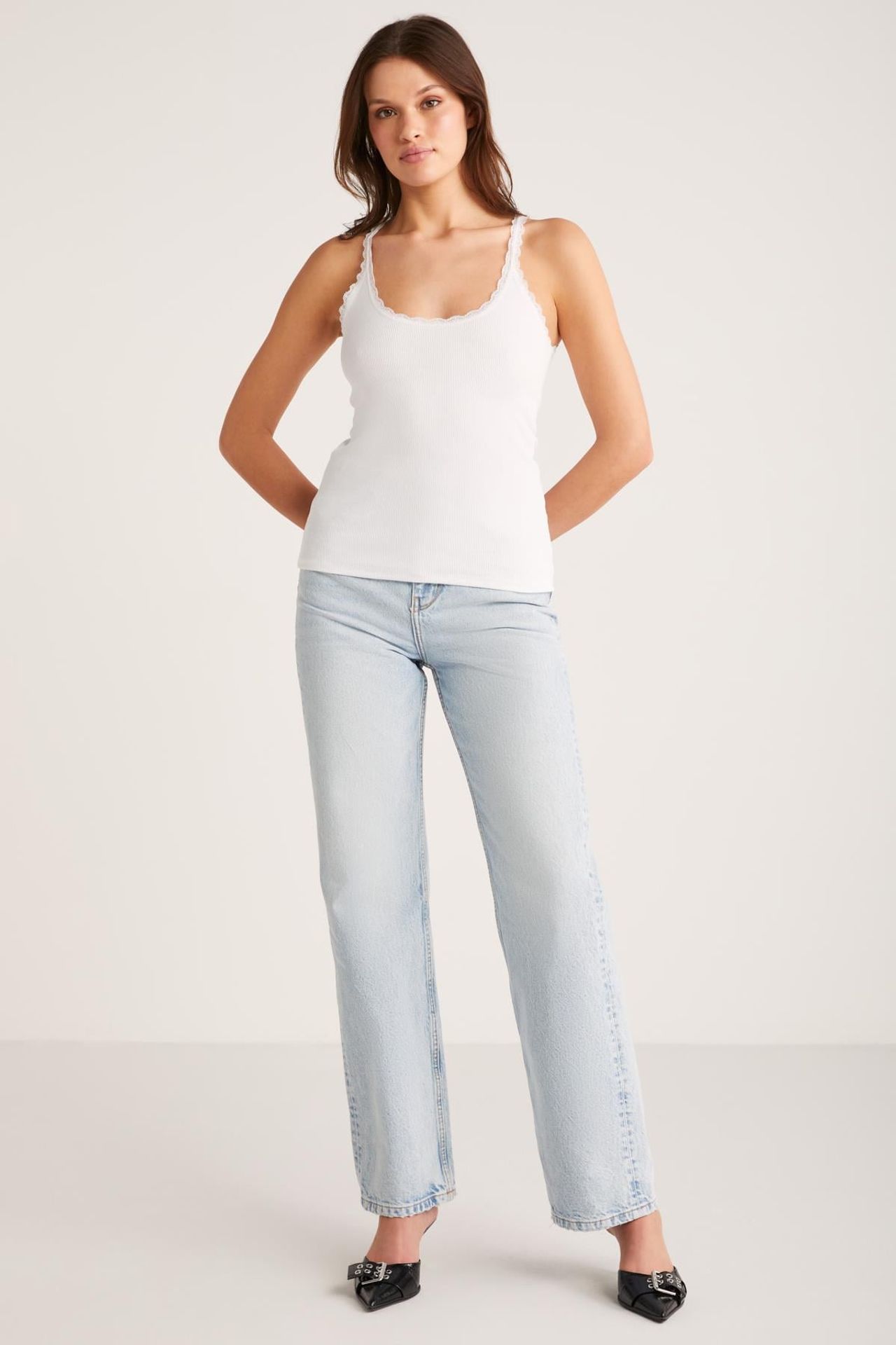 ETHIQUET Fitted Sleeveless Tank Top Camis 2