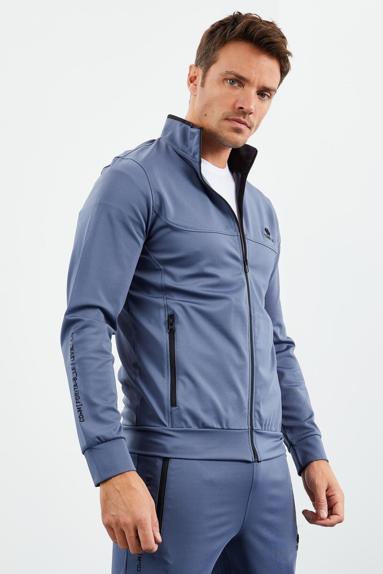TOMMY Men's Scuba Knit Sweatshirt And Pants Set 3