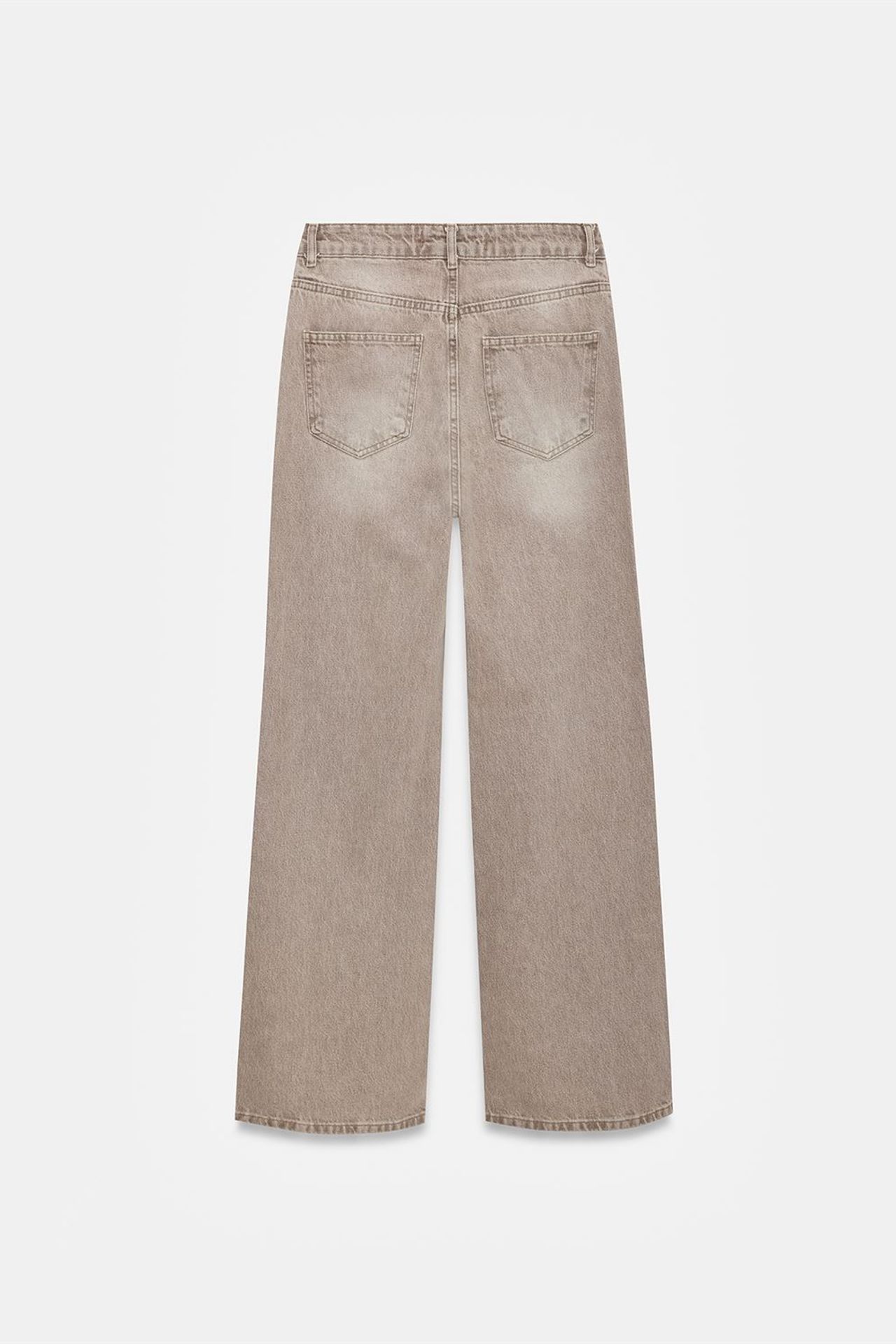 DILVIN Yüksek Bel Düz Paça Denim Jean 6