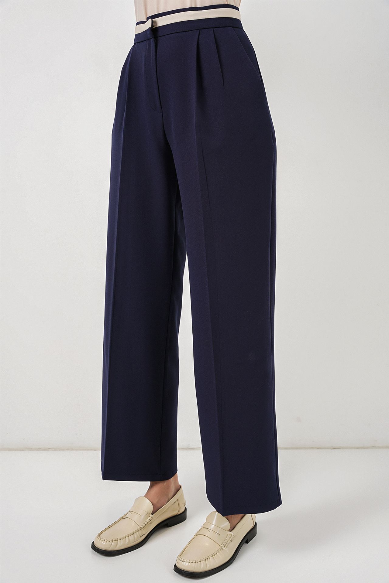 BDART High Waist Wide Leg Trousers with Pockets 4