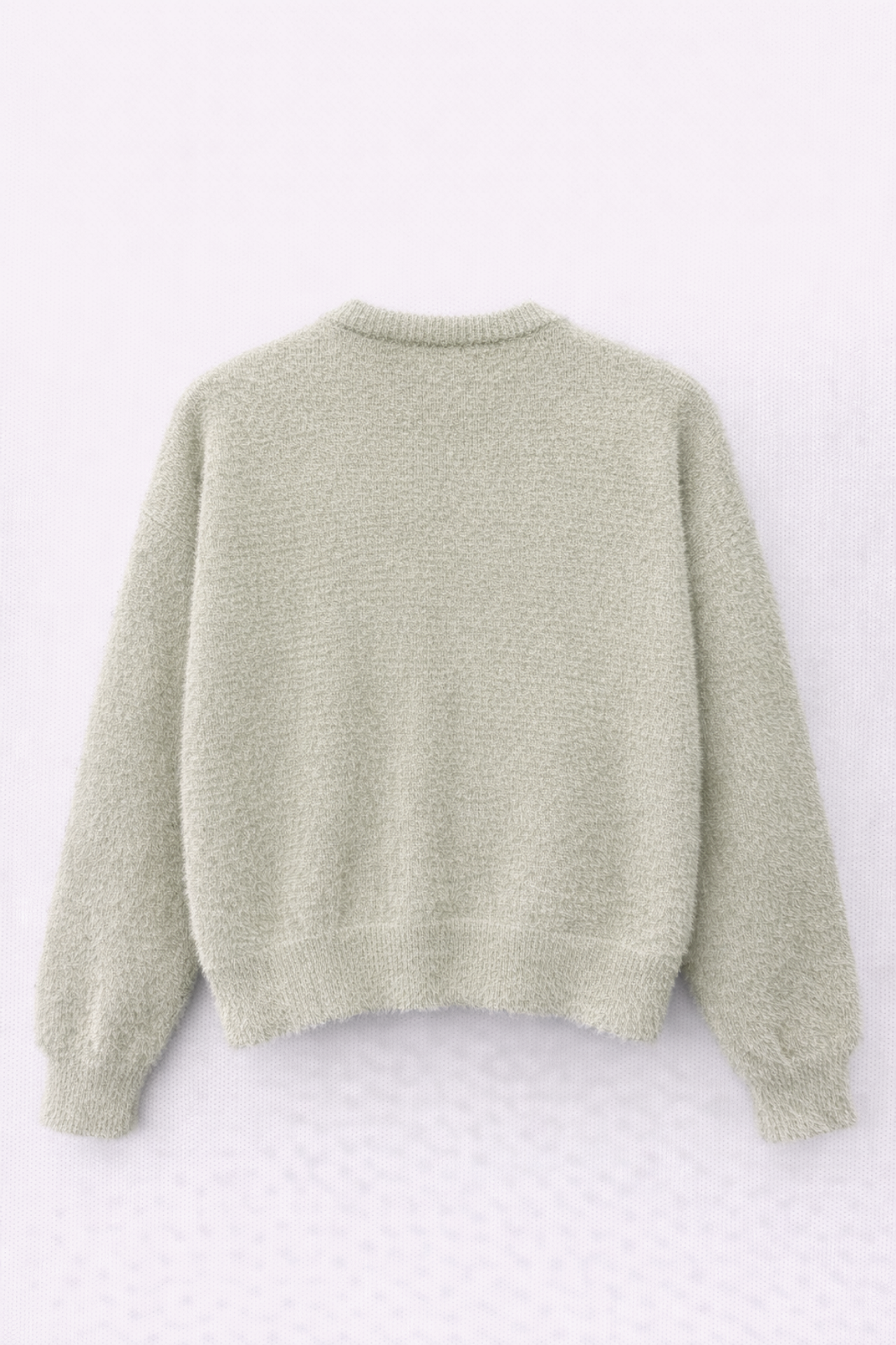 Mixray Oversized Jacquard Button Cardigan