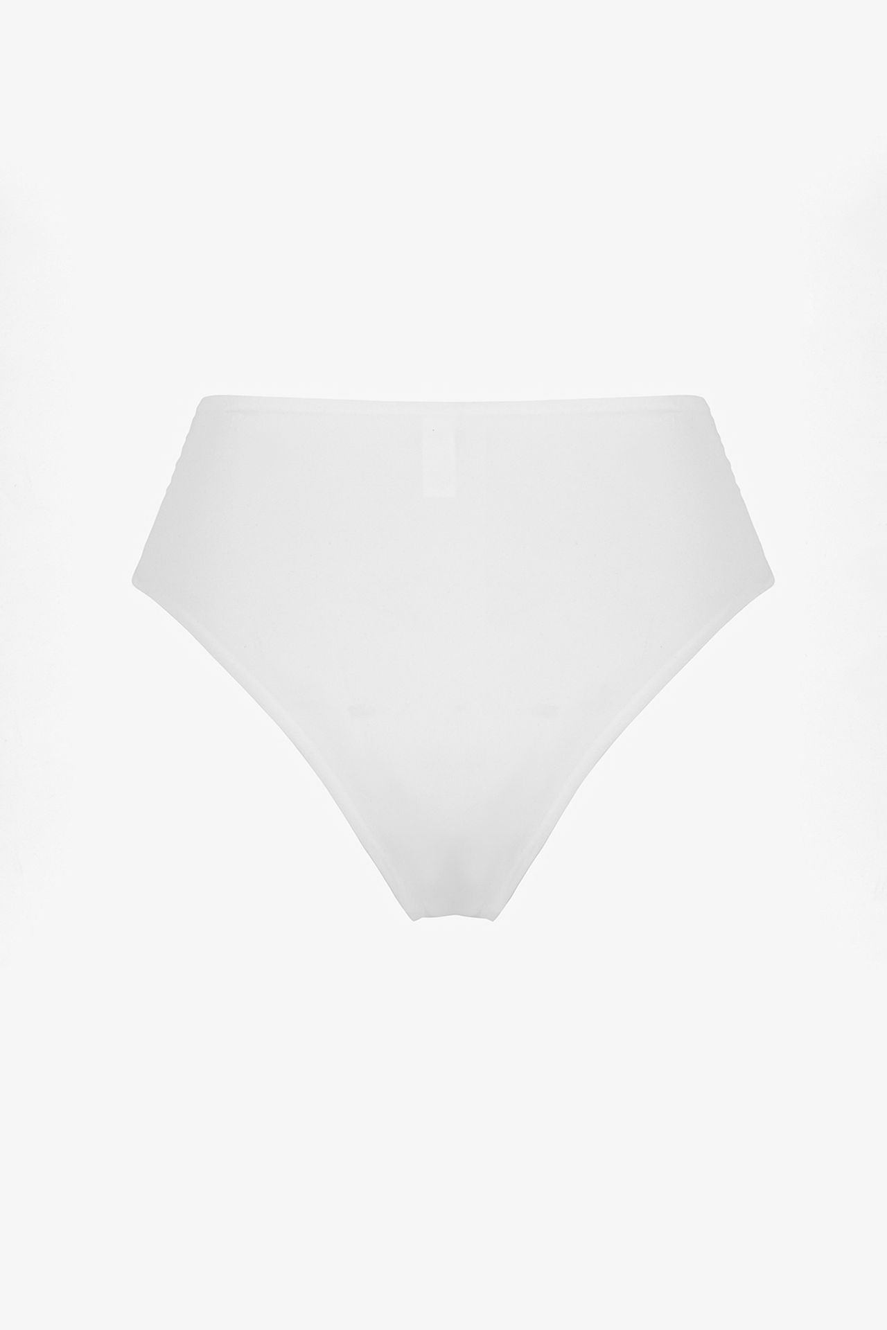 PENTI High Ruched High Waist Bikini Bottom 5