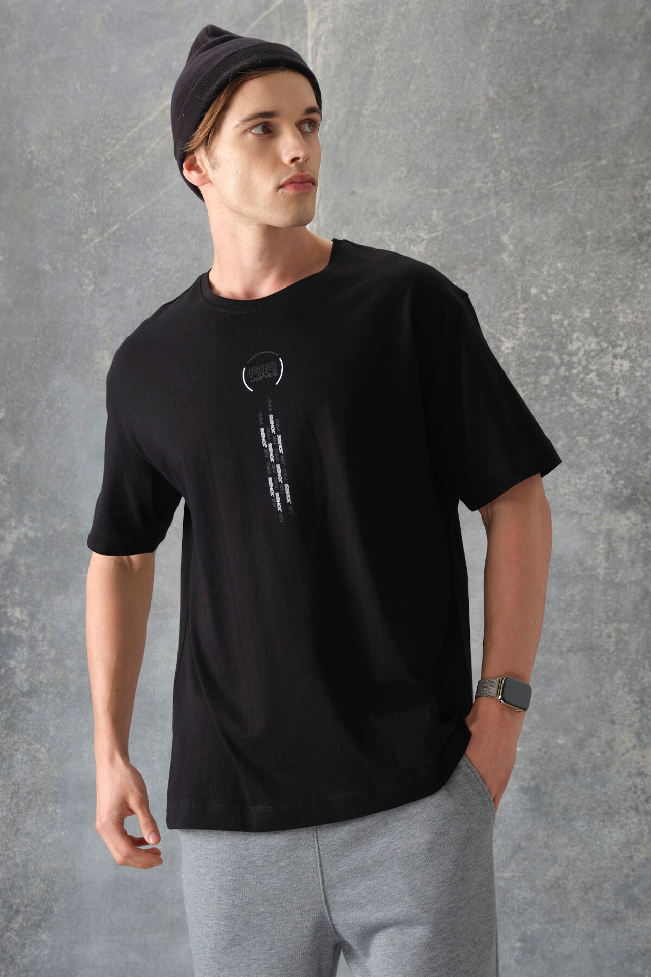 TOMMY Oversized Cotton Text Print Crew Neck T-Shirt 6
