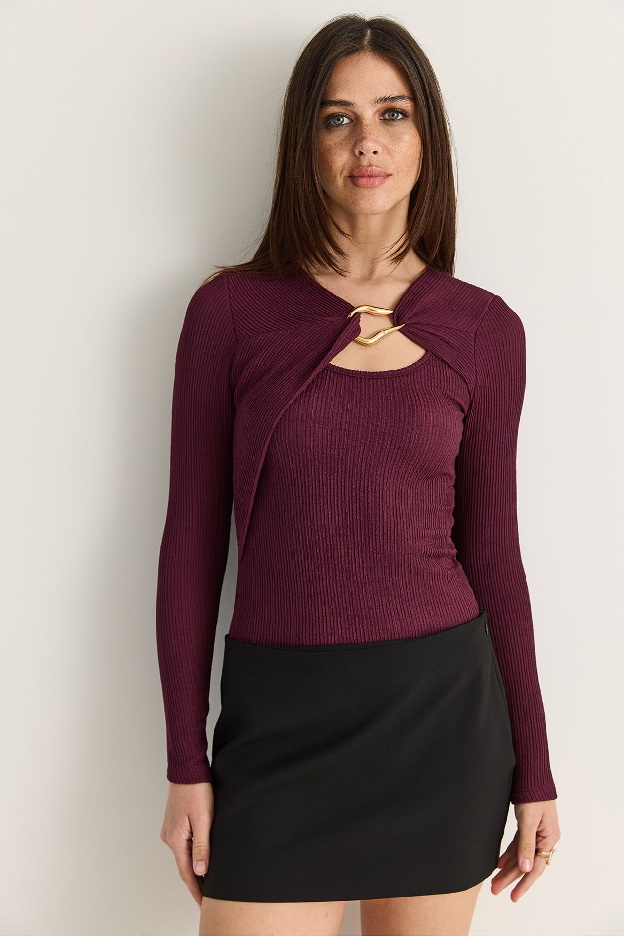 LUCCI Women's Viscose Blend Blouse 2