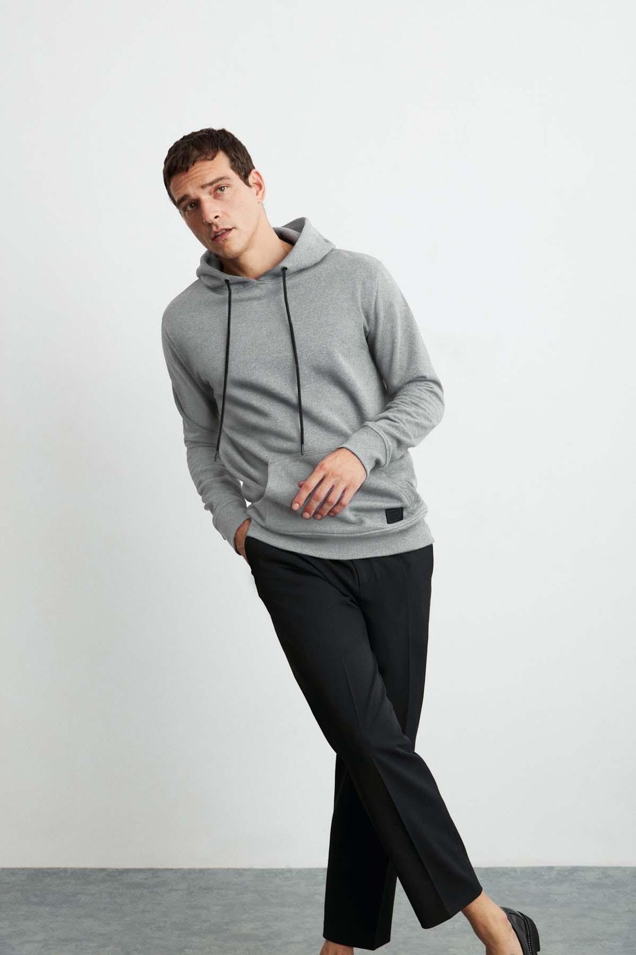 GRIMELANGE Kapüşonlu Cepli Normal Sweatshirt 5