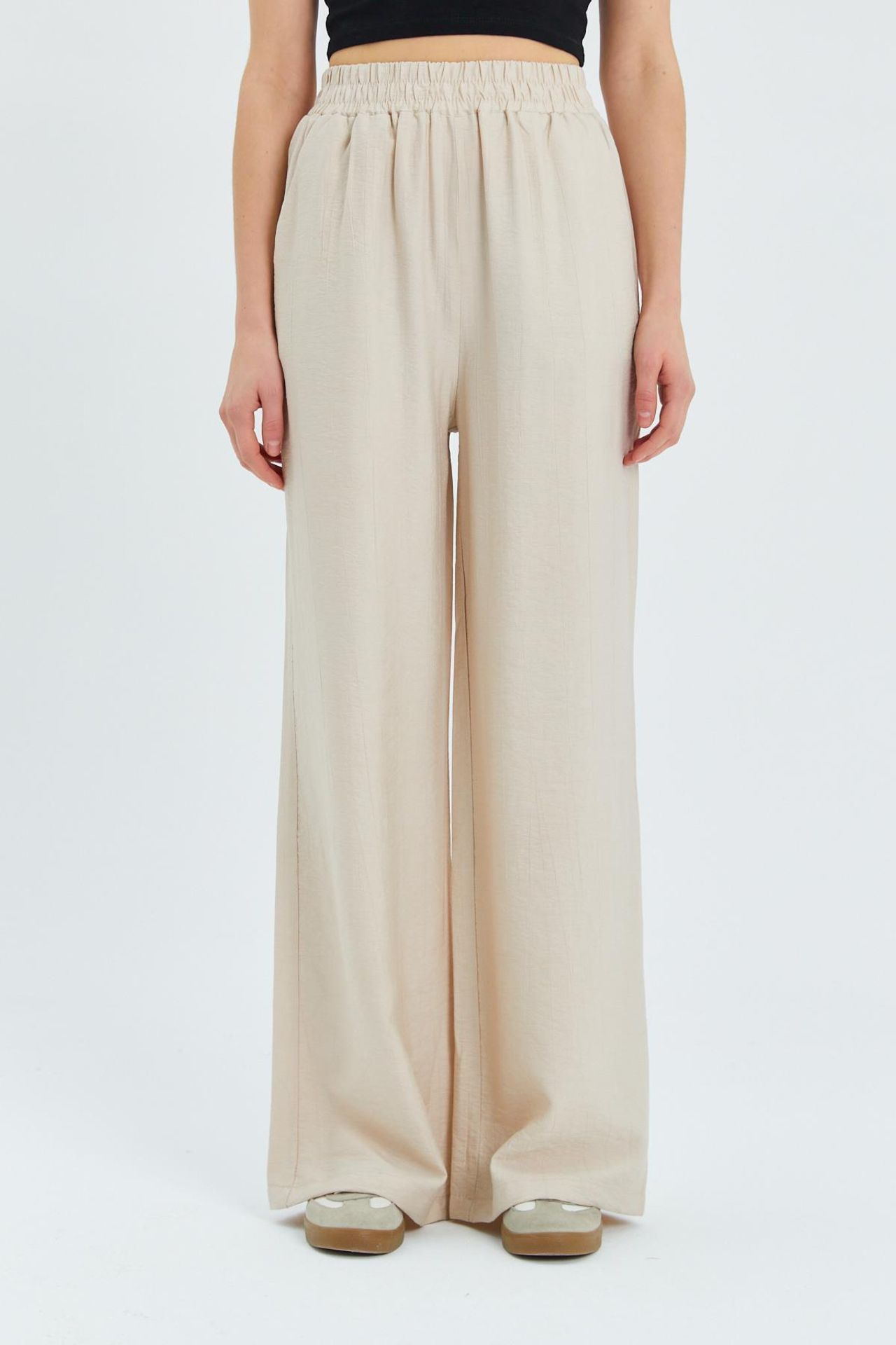 Mixray Soft Touch High Waist Wide Leg Pants 4