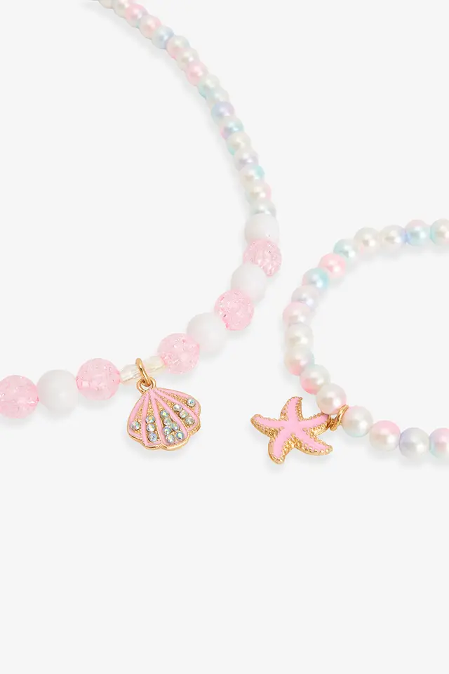 PENTI Girls' Star Necklace Set