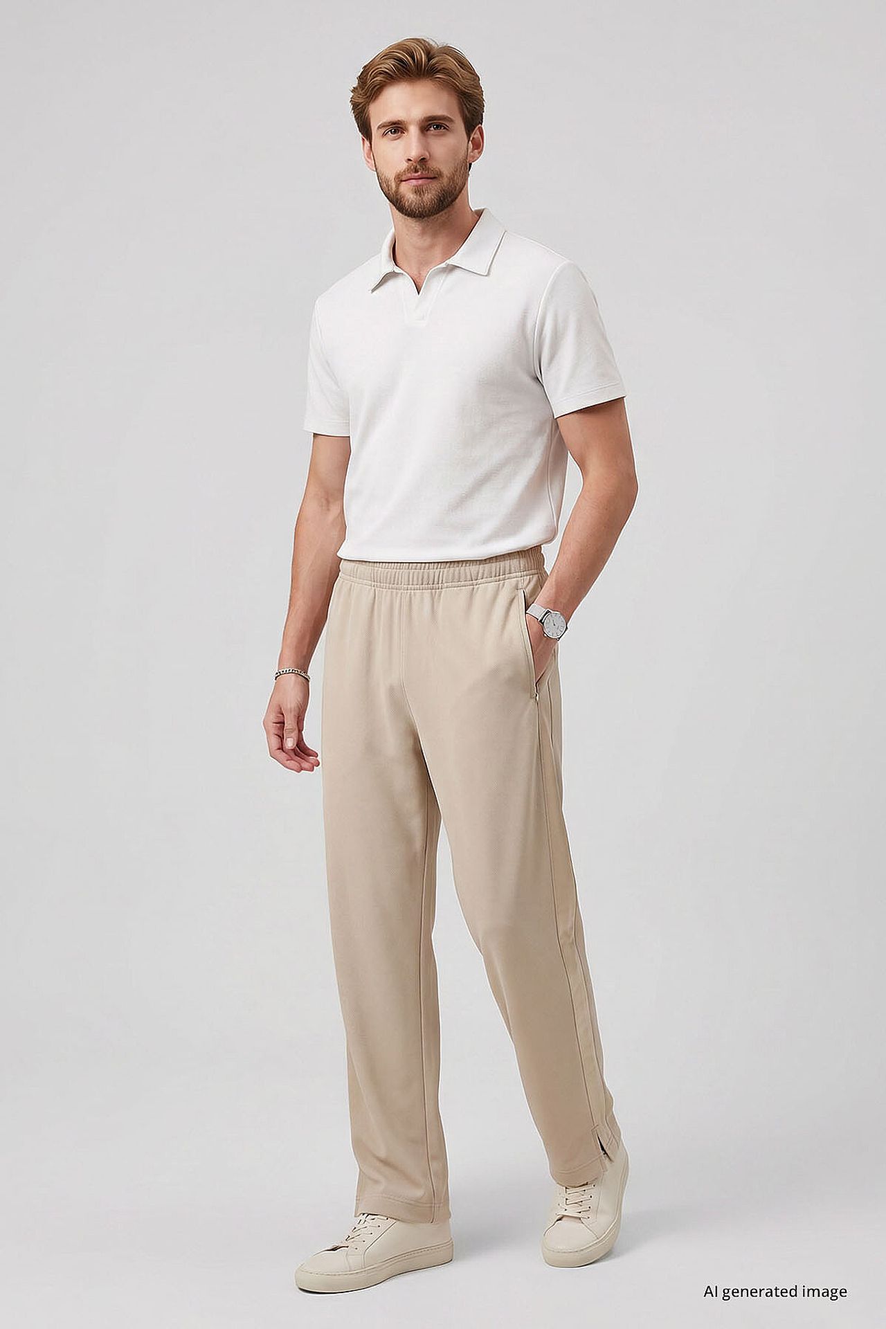 TOMMY Men's Viscose Blend Sweatpants 1