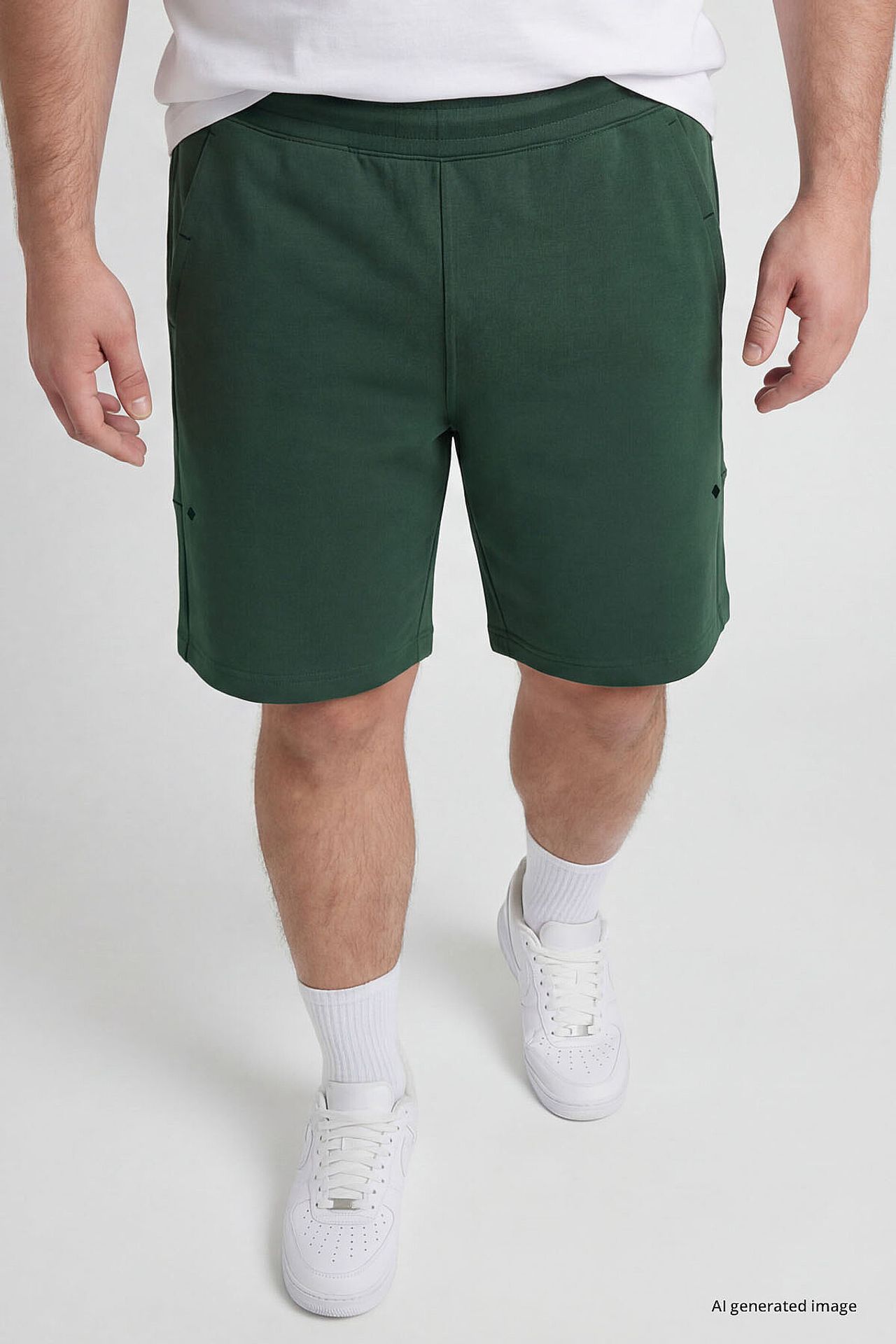 TOMMY Men's Mid Waist Sweat Shorts 2