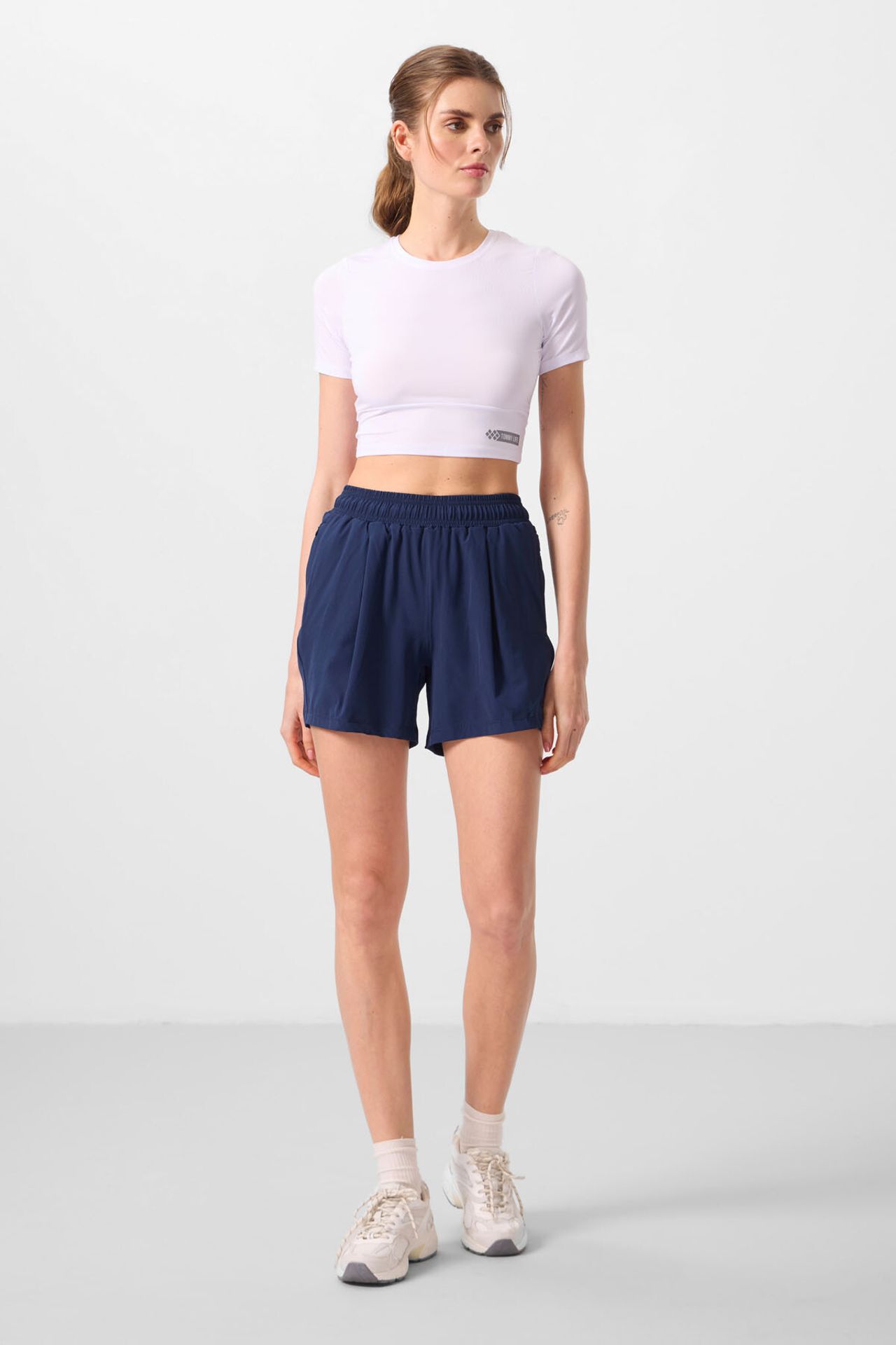 TOMMY High-Waist Knit Shorts 2