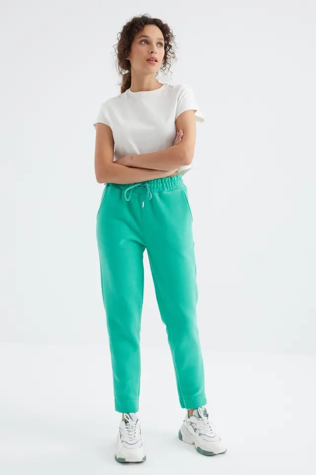 TOMMY Women's High Waist Jogger Sweatpants