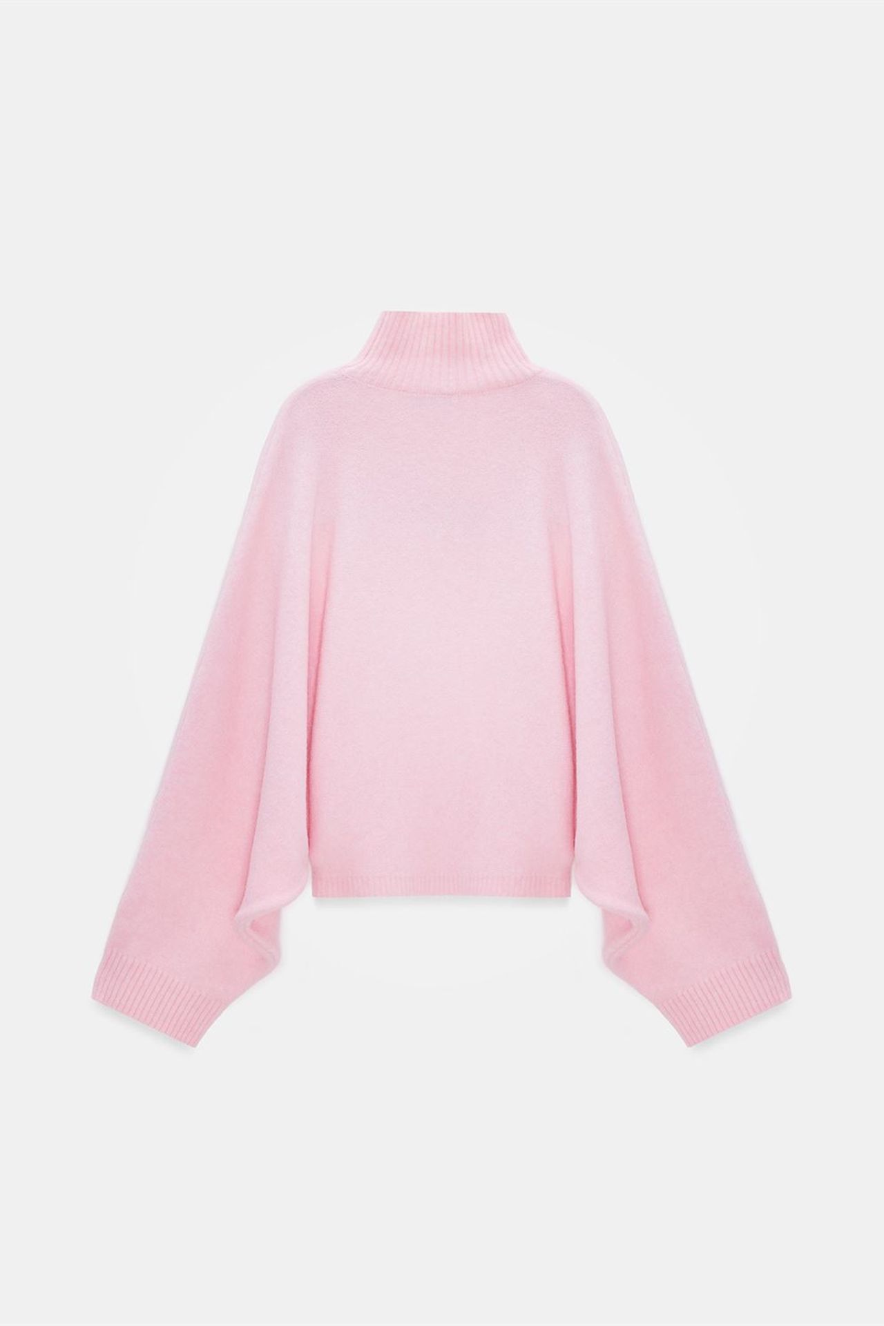DILVIN Oversized Ribbed Turtleneck Sweater 6