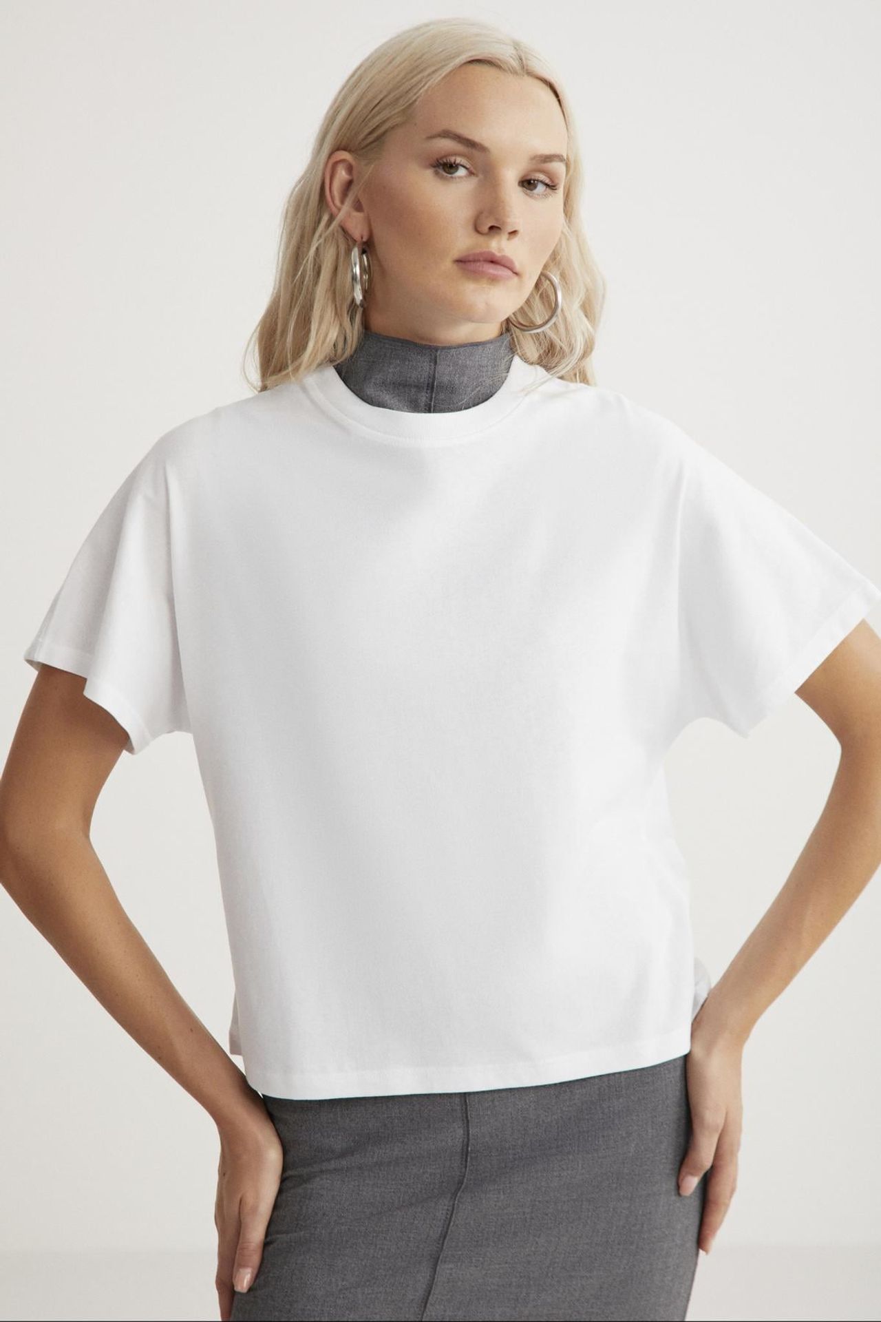 GRIMELANGE Crew Neck Short Sleeve T-Shirt 1