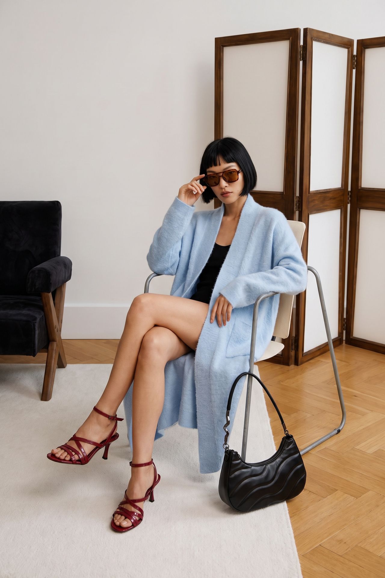 MY FASHION Açık Ön Normal Kalıp Hırka 2