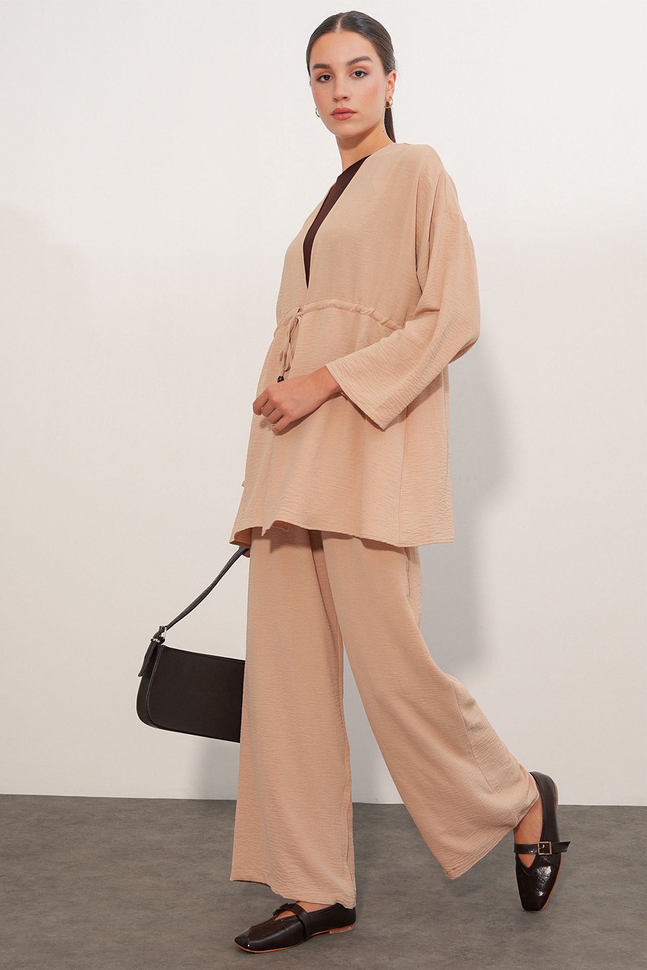 BDART İki Parçalı Kimono Ve Bol Paça Takım 3