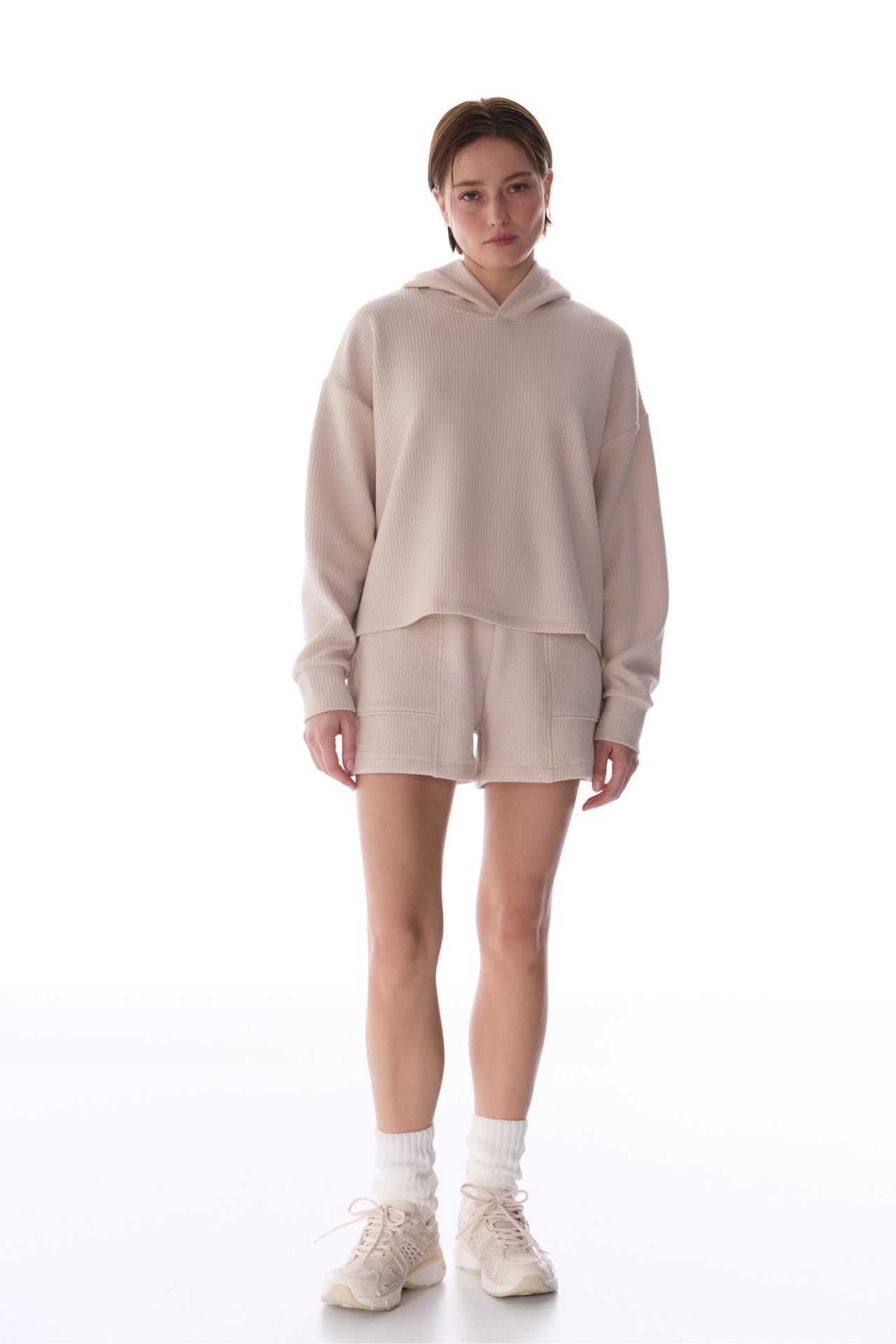 PENTI Women's Rib Hoodie 3