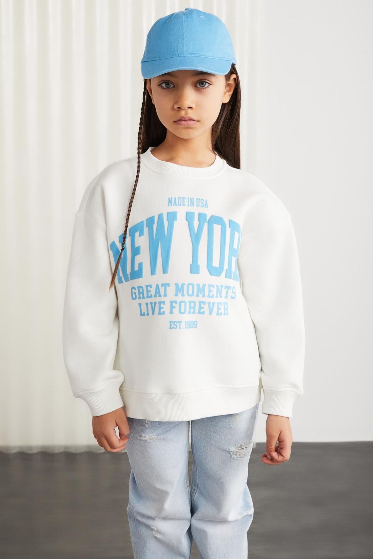 GRIMELANGE Relaxed Crew Neck Sweatshirt 2