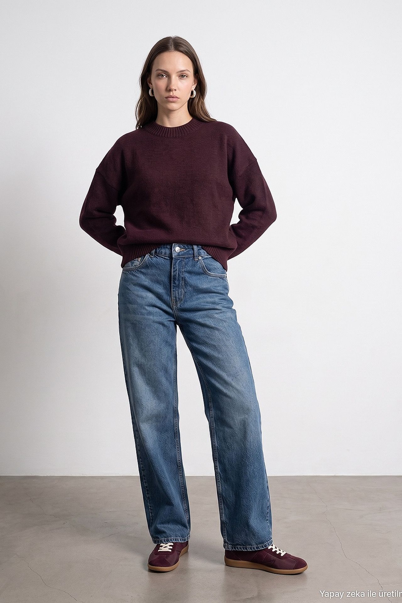 DILVIN Women's Cotton Jeans 4