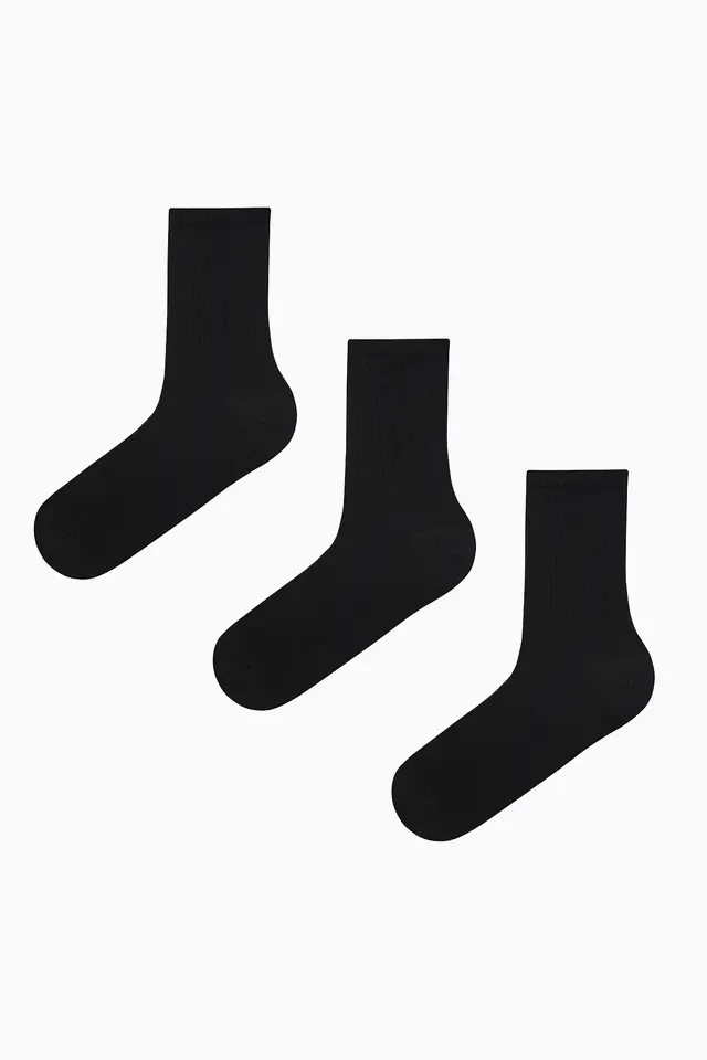 PENTI Men's Tennis 3-Pack Ankle Socks