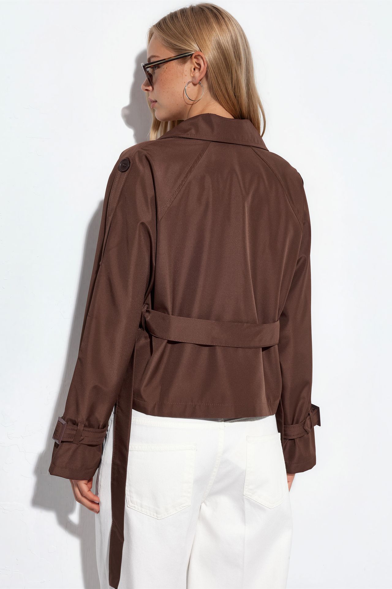 BDART Short Belted Trench Coat 3