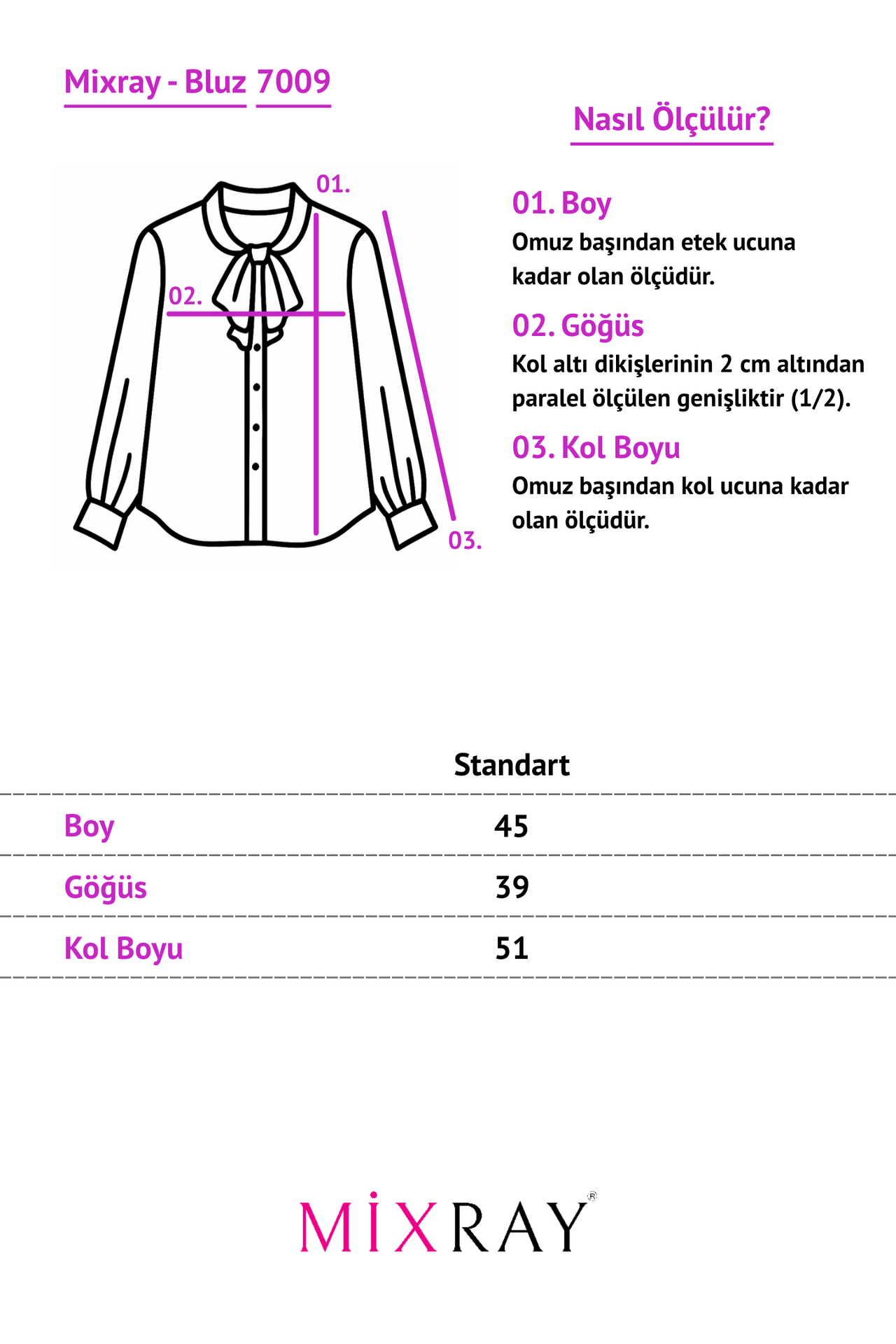 MIXRAY Oversized Ribbed Knitwear Blouse with Madonna Collar 2