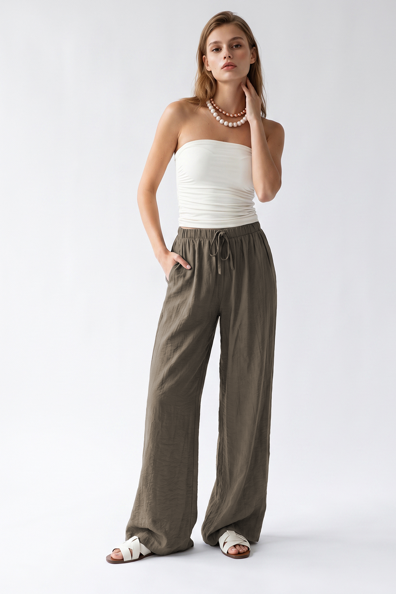 MIXRAY Women's Cotton Pants 4