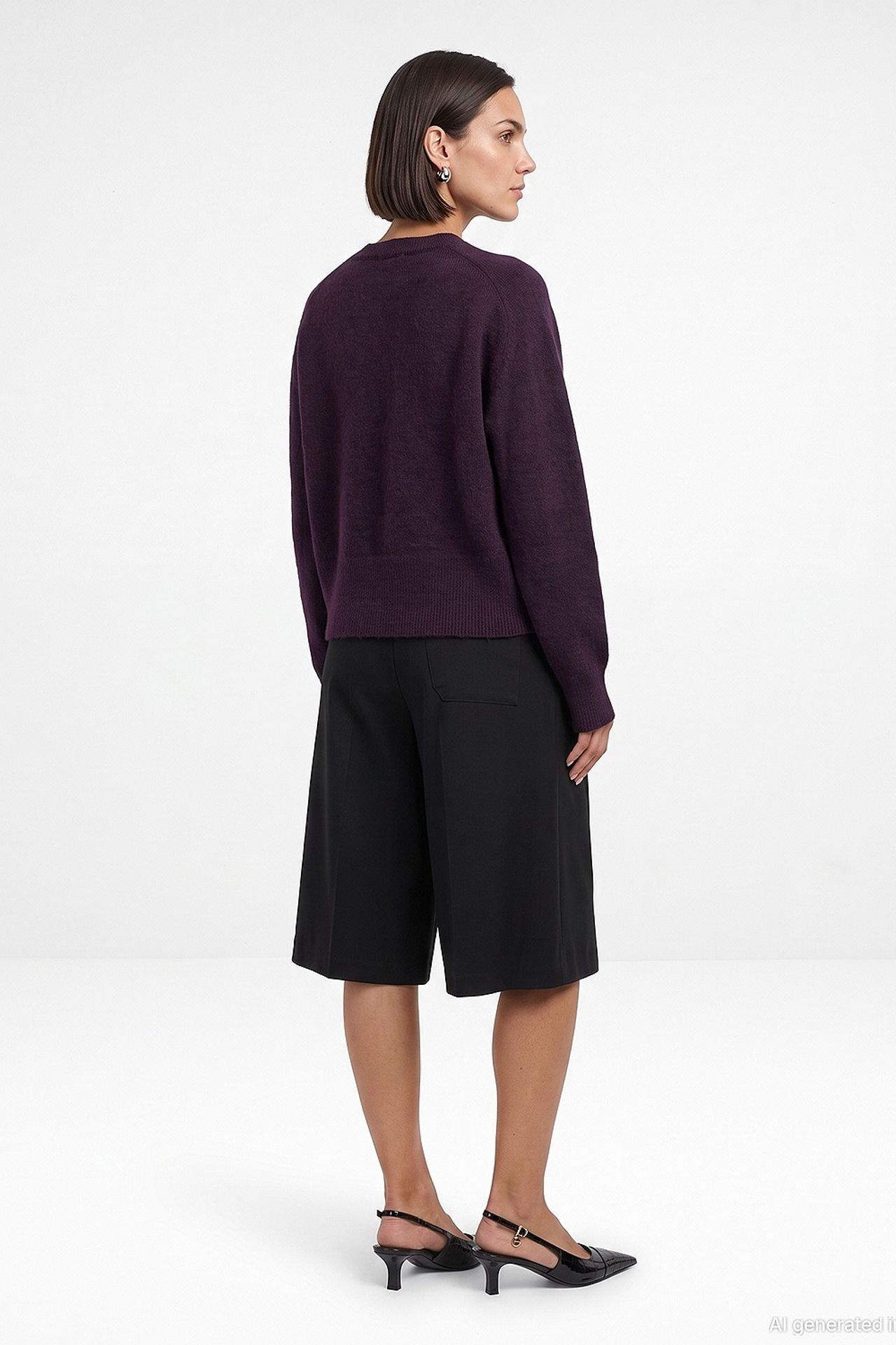 DILVIN Women's Tailored Shorts 2