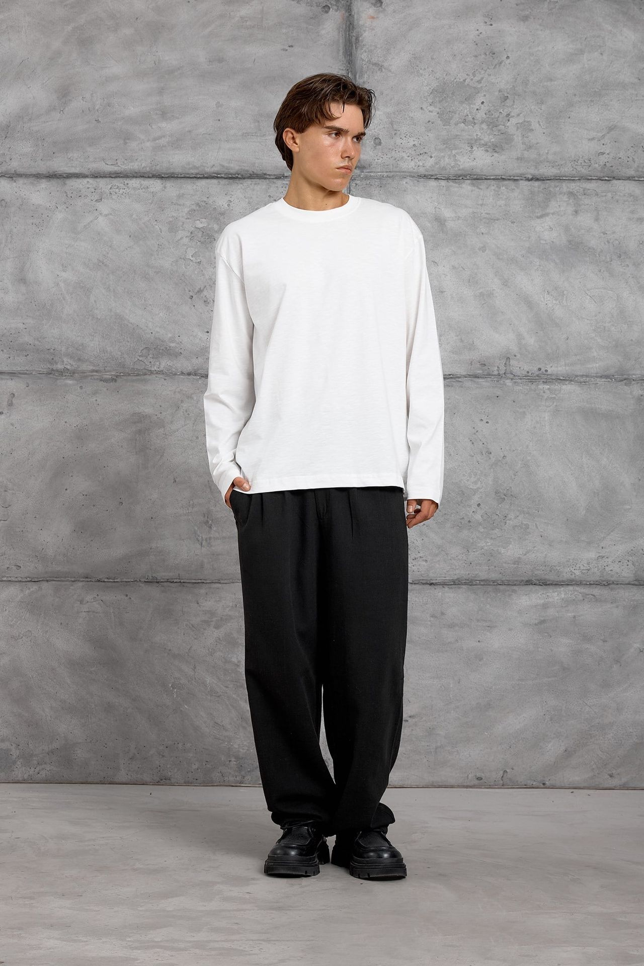 NOMARC Uzun Kollu Bisiklet Yaka Sweatshirt 2