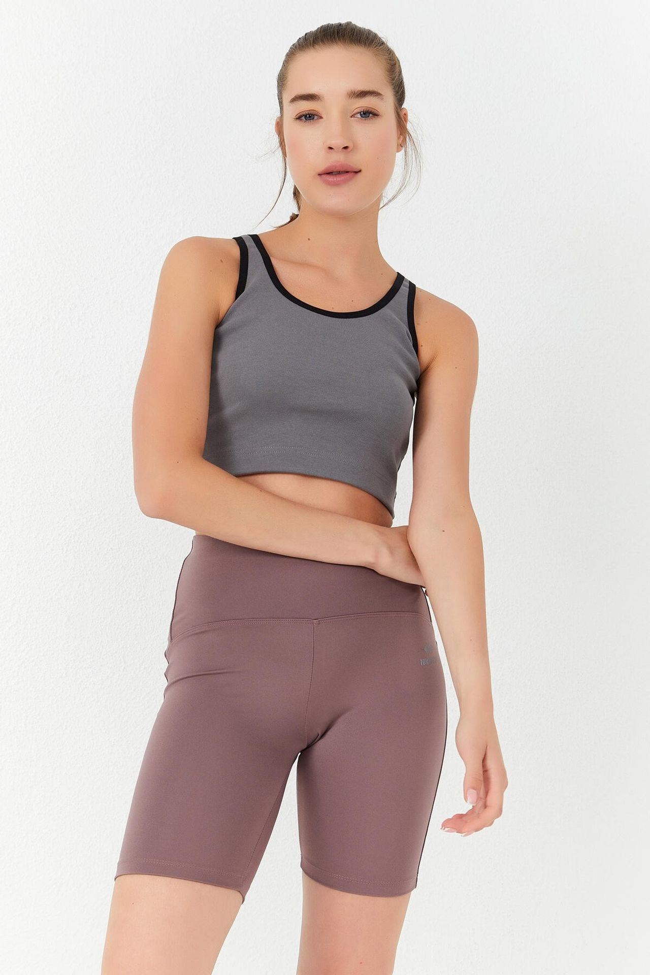 TOMMY Ribbed Sleeveless Crop Top 6