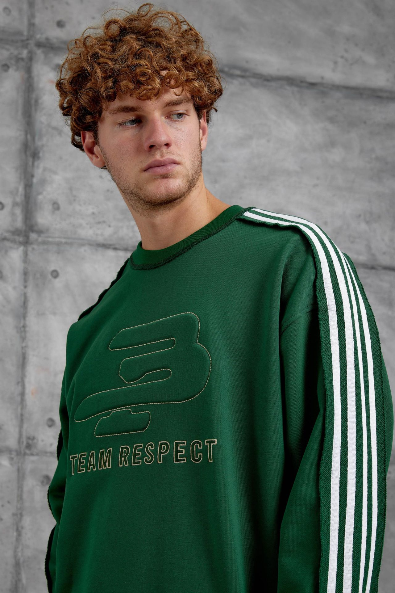 NOMARC Rahat Kesimli Bisiklet Yaka Sweatshirt 3