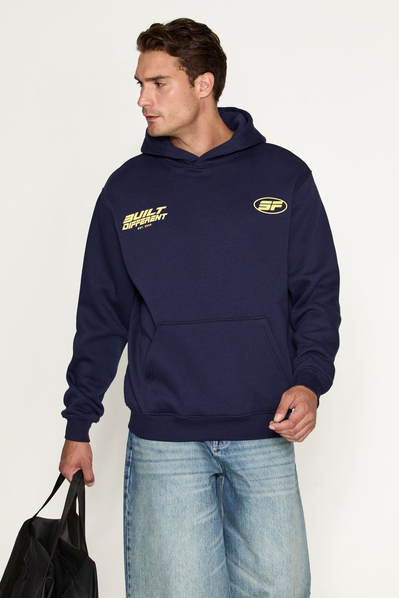 GRIMELANGE Regular Fit Crew Neck Sweatshirt 2