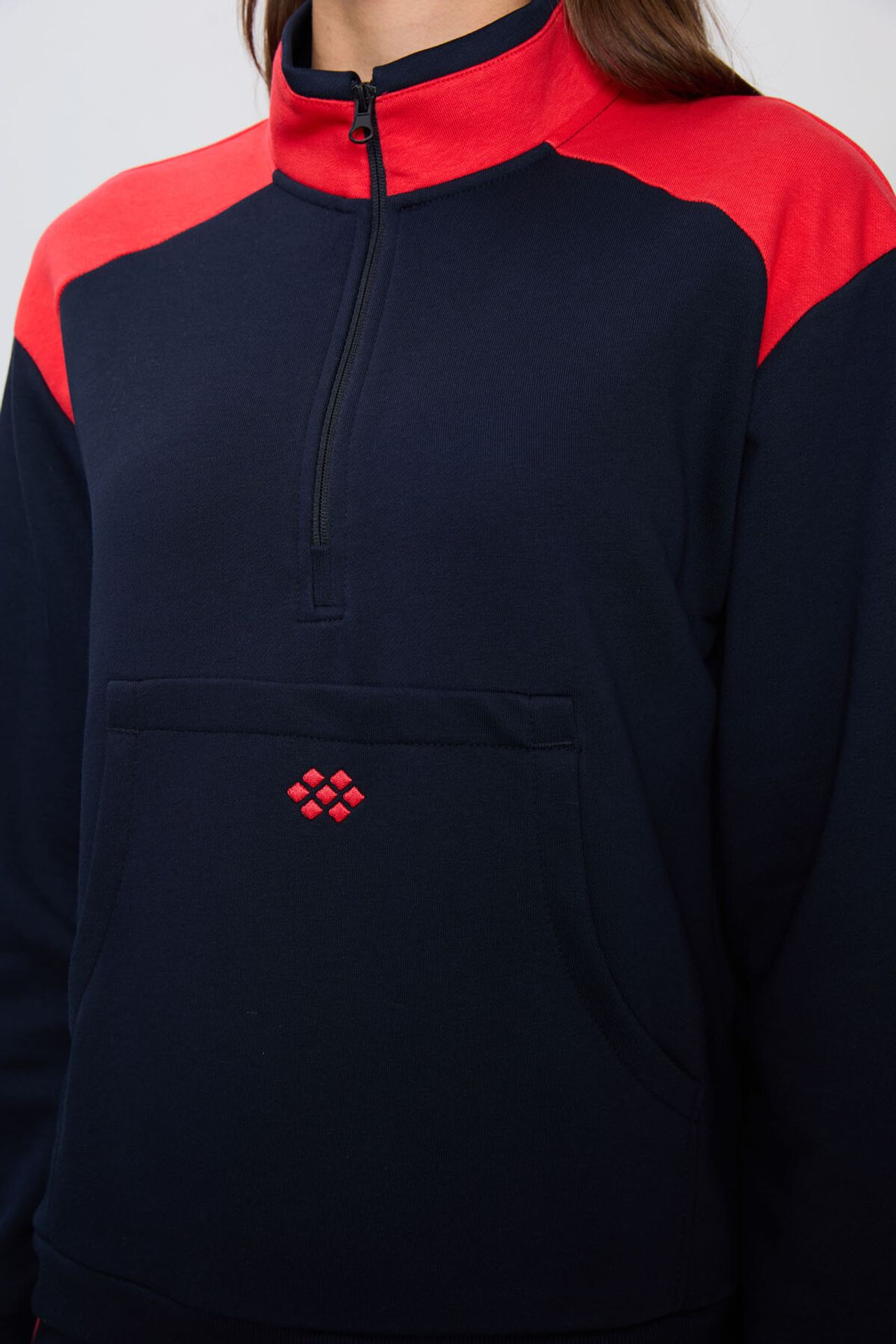 TOMMY Color-Blocked Fleece Tracksuit Set 4