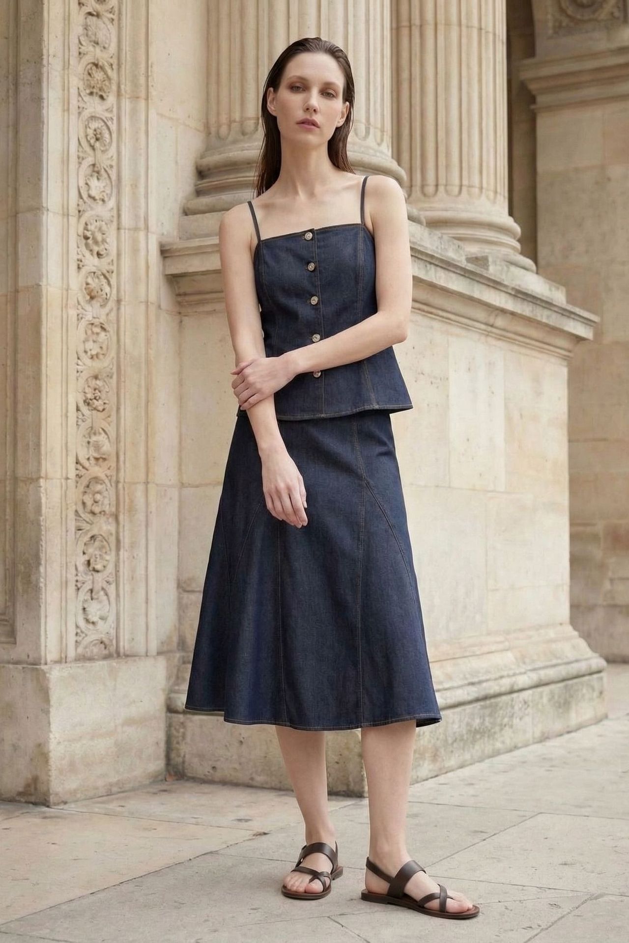 MY FASHION Women’s Cotton-Lycra Two-Piece Coord 6