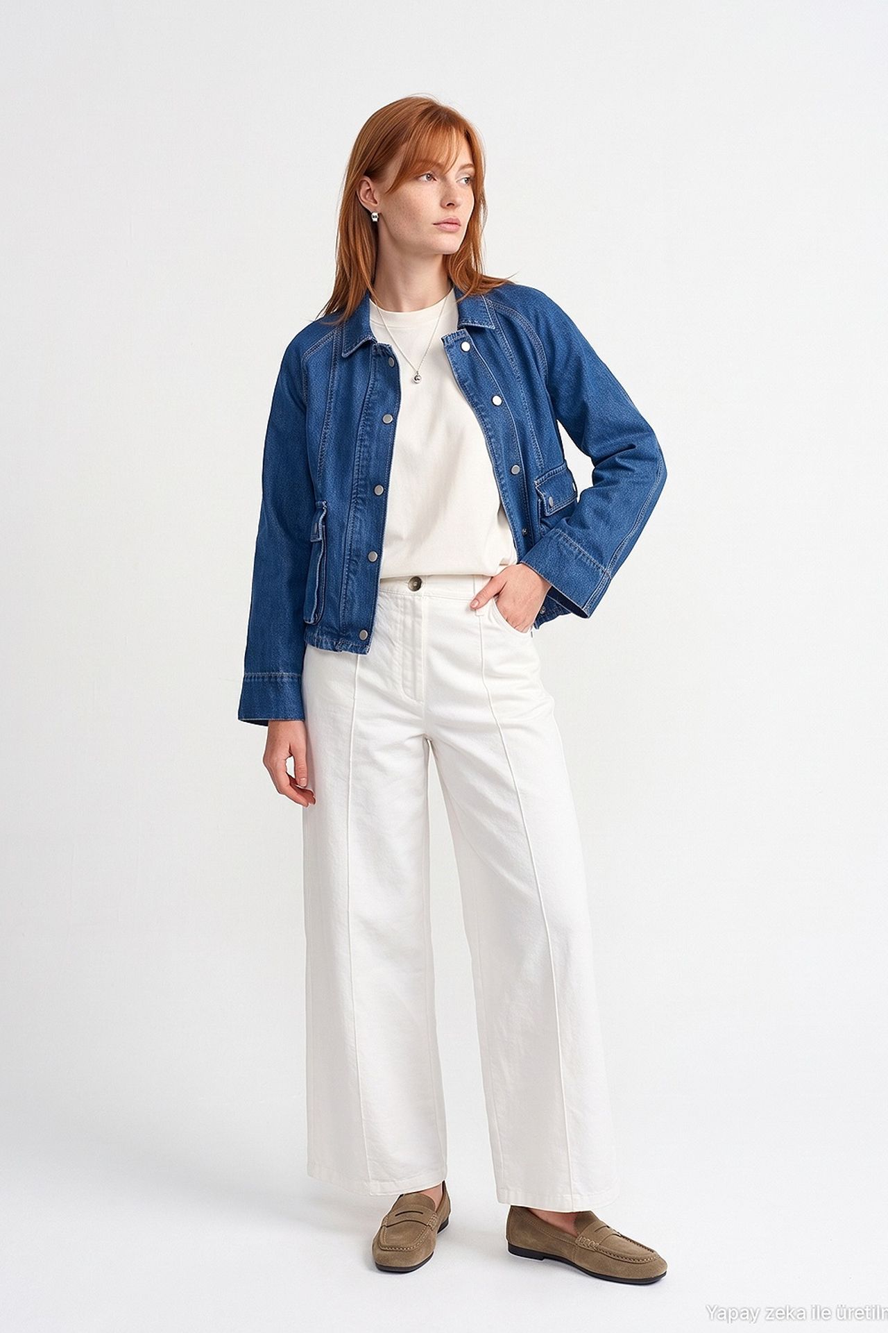 DILVIN Women's Cotton Blend Jacket 4