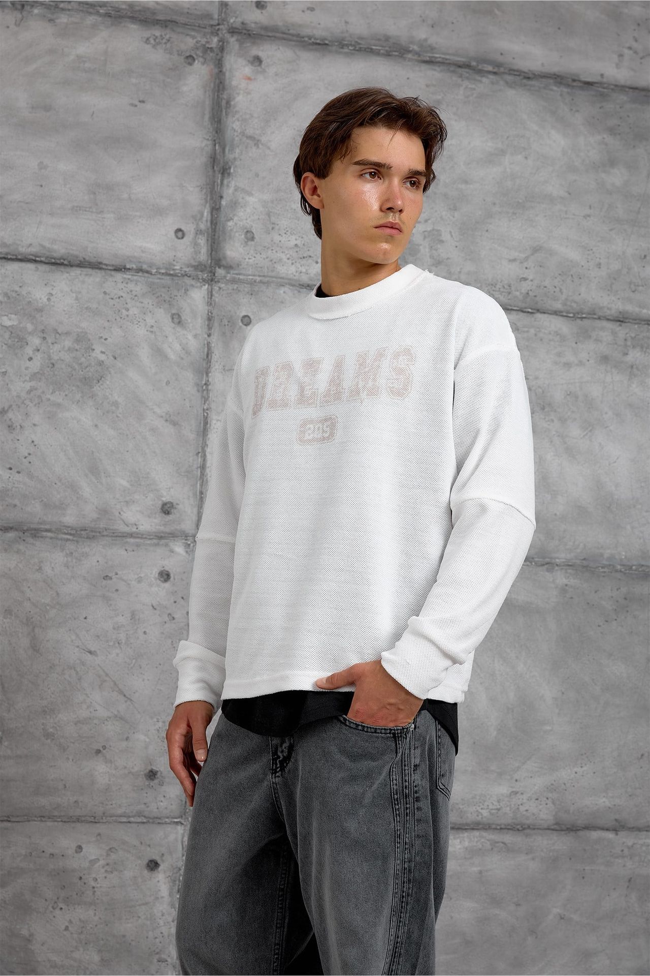 NOMARC Regular Kalıp Bisiklet Yaka Sweatshirt 6