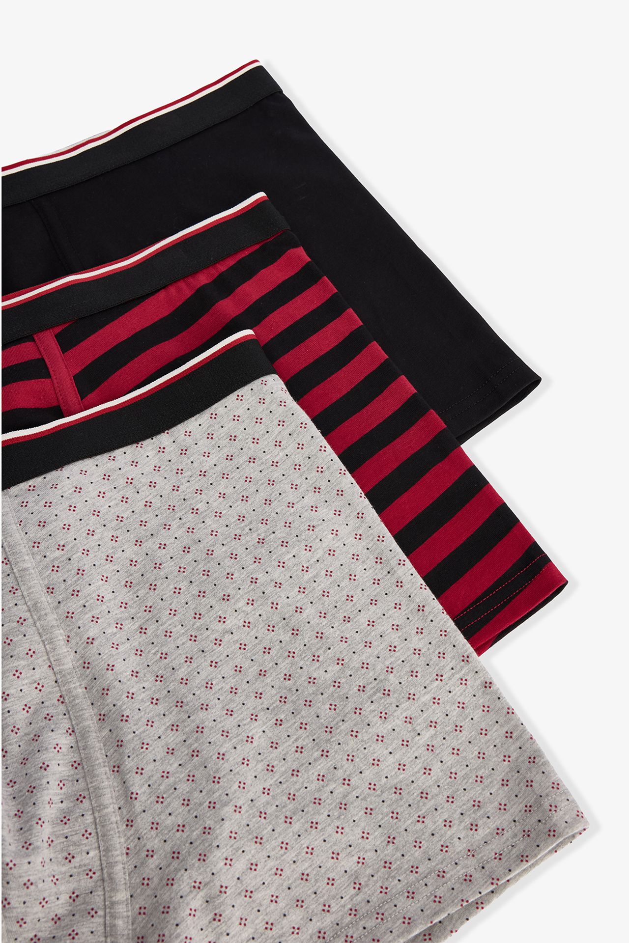 PENTI Men's Line Striped Organic Boxers 2