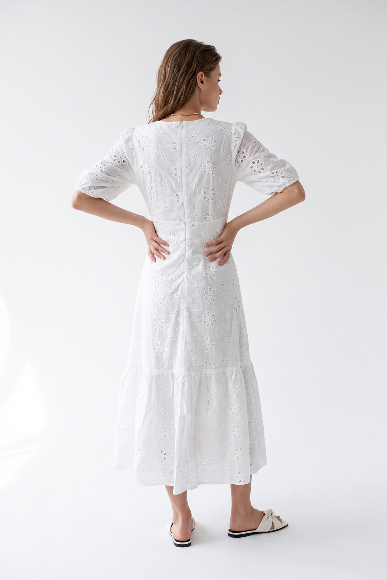 MIXRAY Cotton Maxi Dress 6