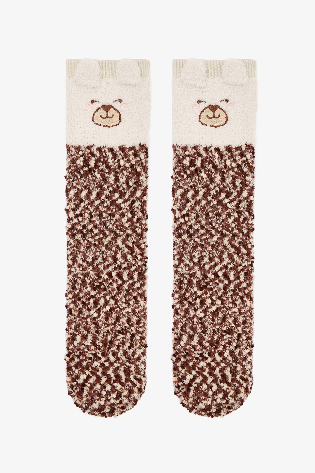 PENTI Kırık Sleepy Bear Embroidered Home Slippers 1
