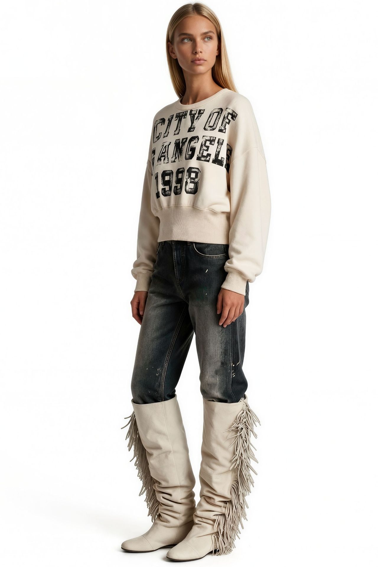 BUSEM Women's Cotton-Blend Sweatshirt 2