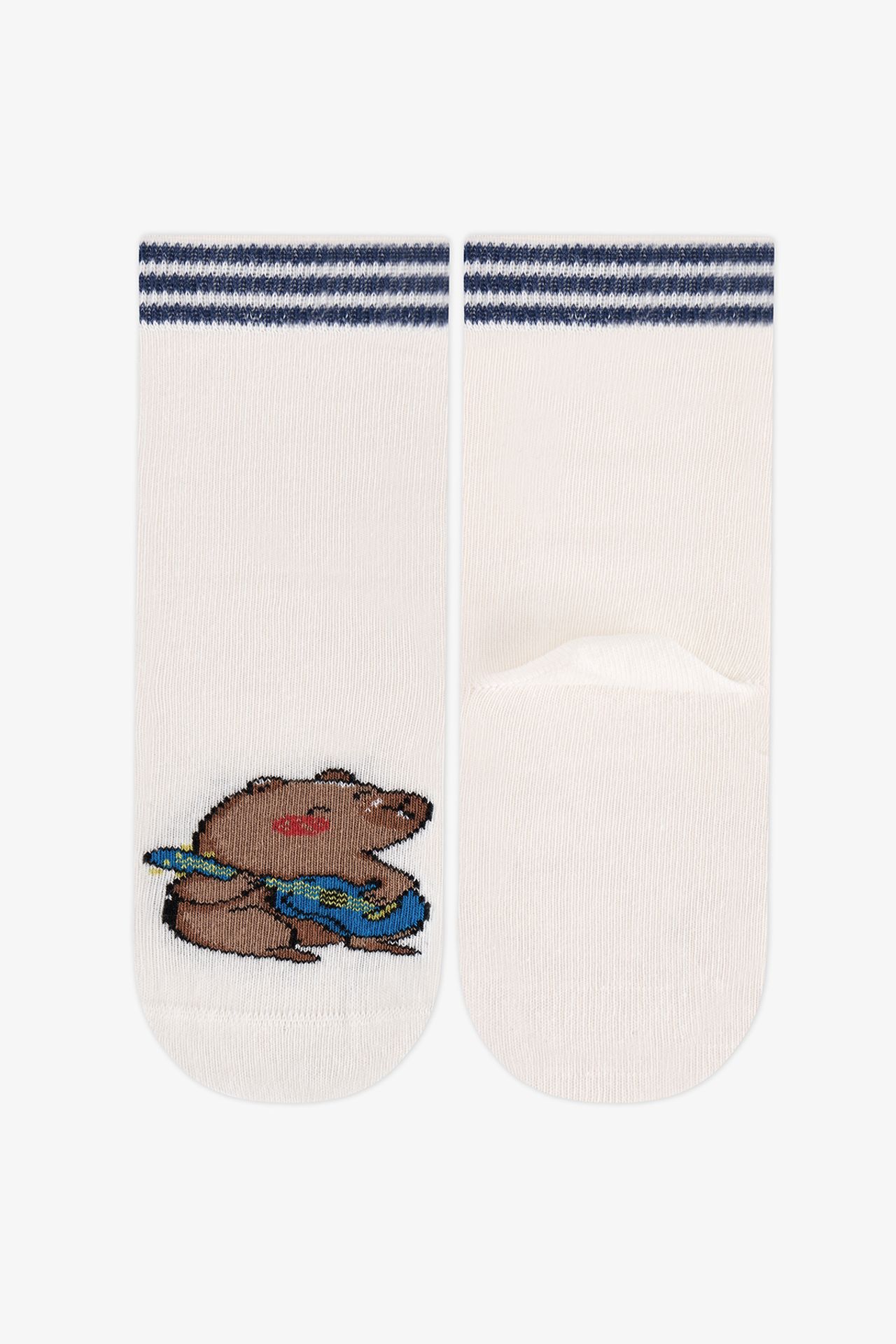 PENTI Boys' Marsmelov Capy-Lam Session Cotton 2-Pack Ankle Socks 5