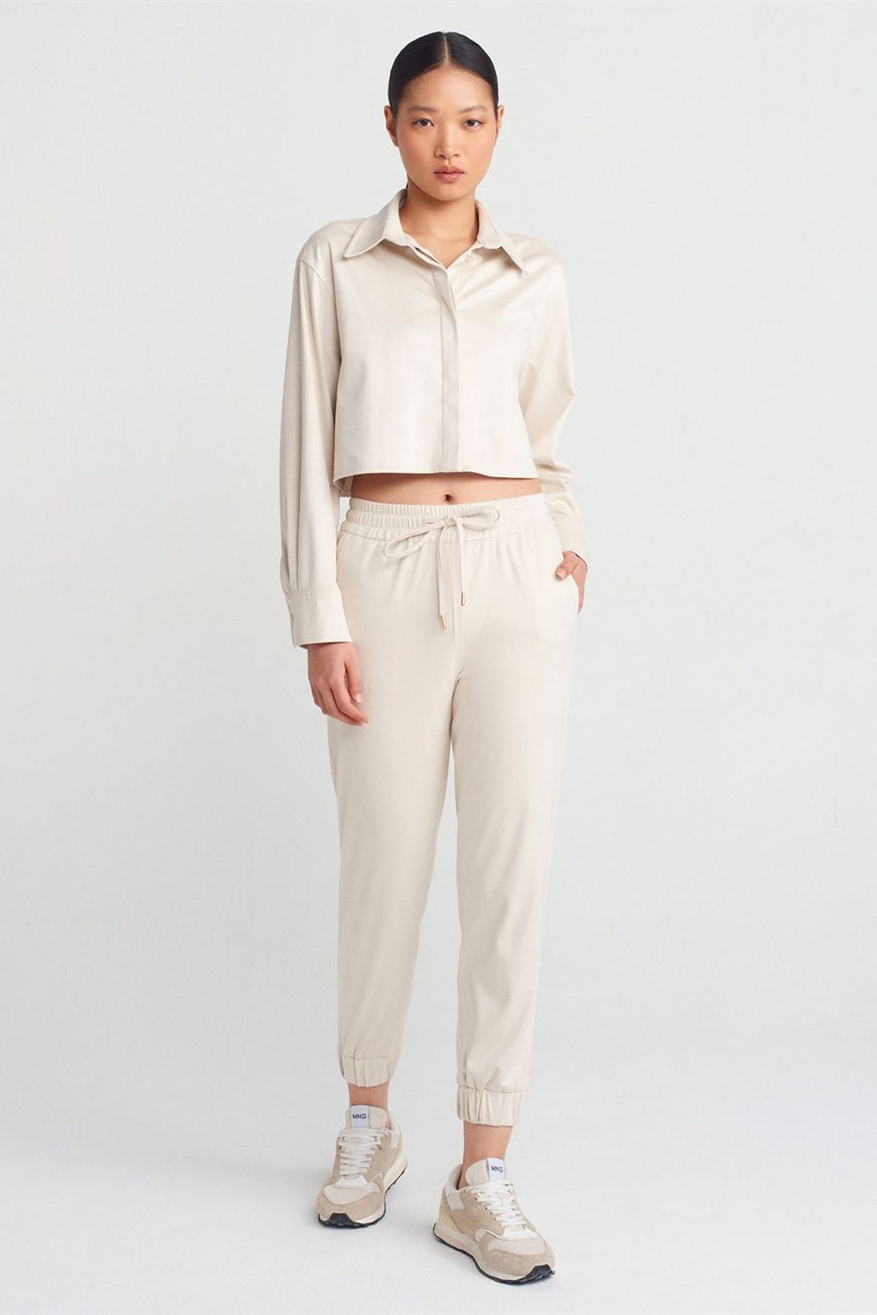 DILVIN Suni Süet Jogger Pantolon 1