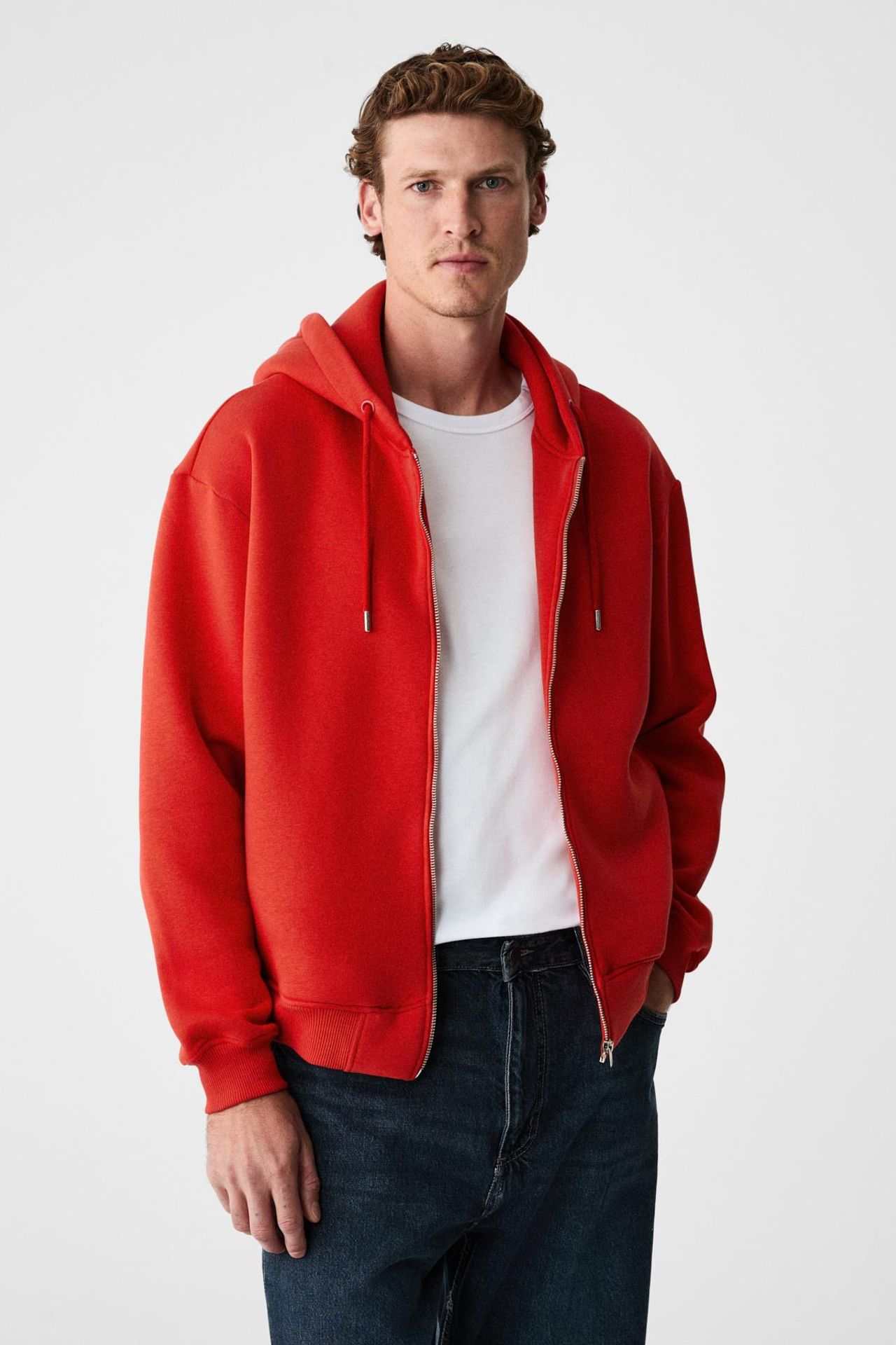 GRIMELANGE Oversized Hooded Zip Sweatshirt 5