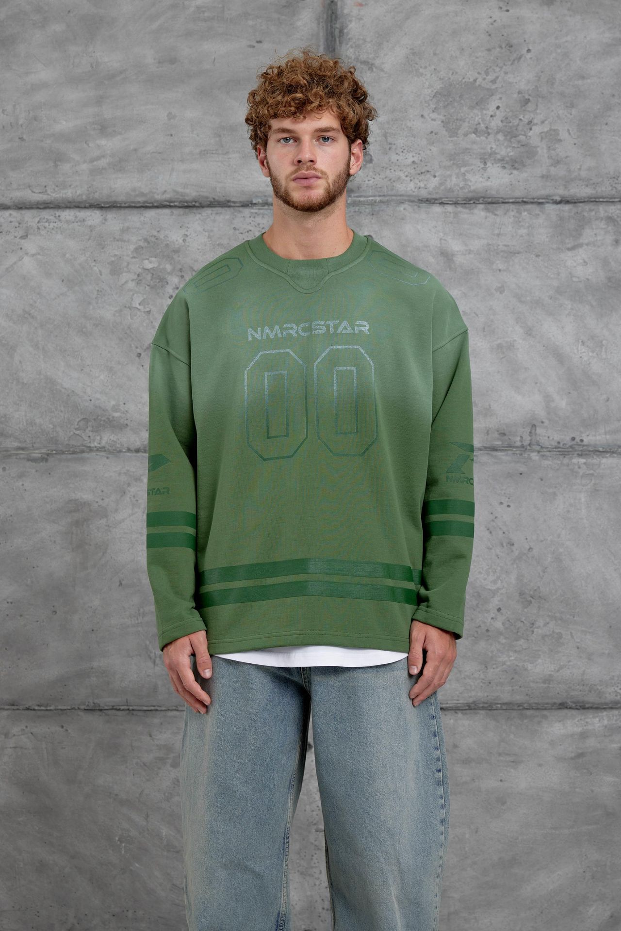 NOMARC Rahat Bisiklet Yaka Sweatshirt 1
