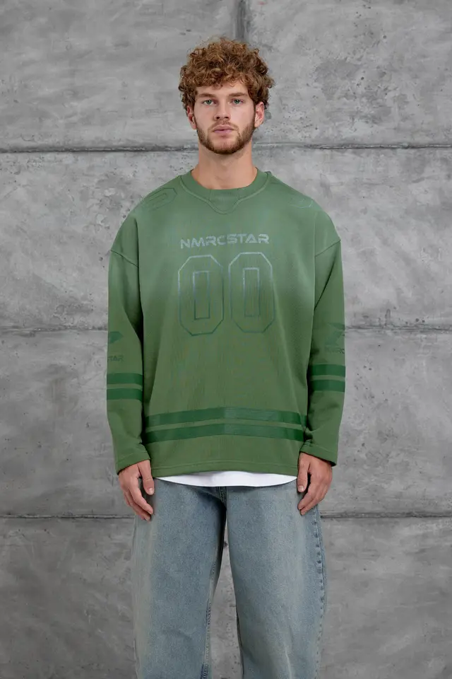 NOMARC Rahat Bisiklet Yaka Sweatshirt