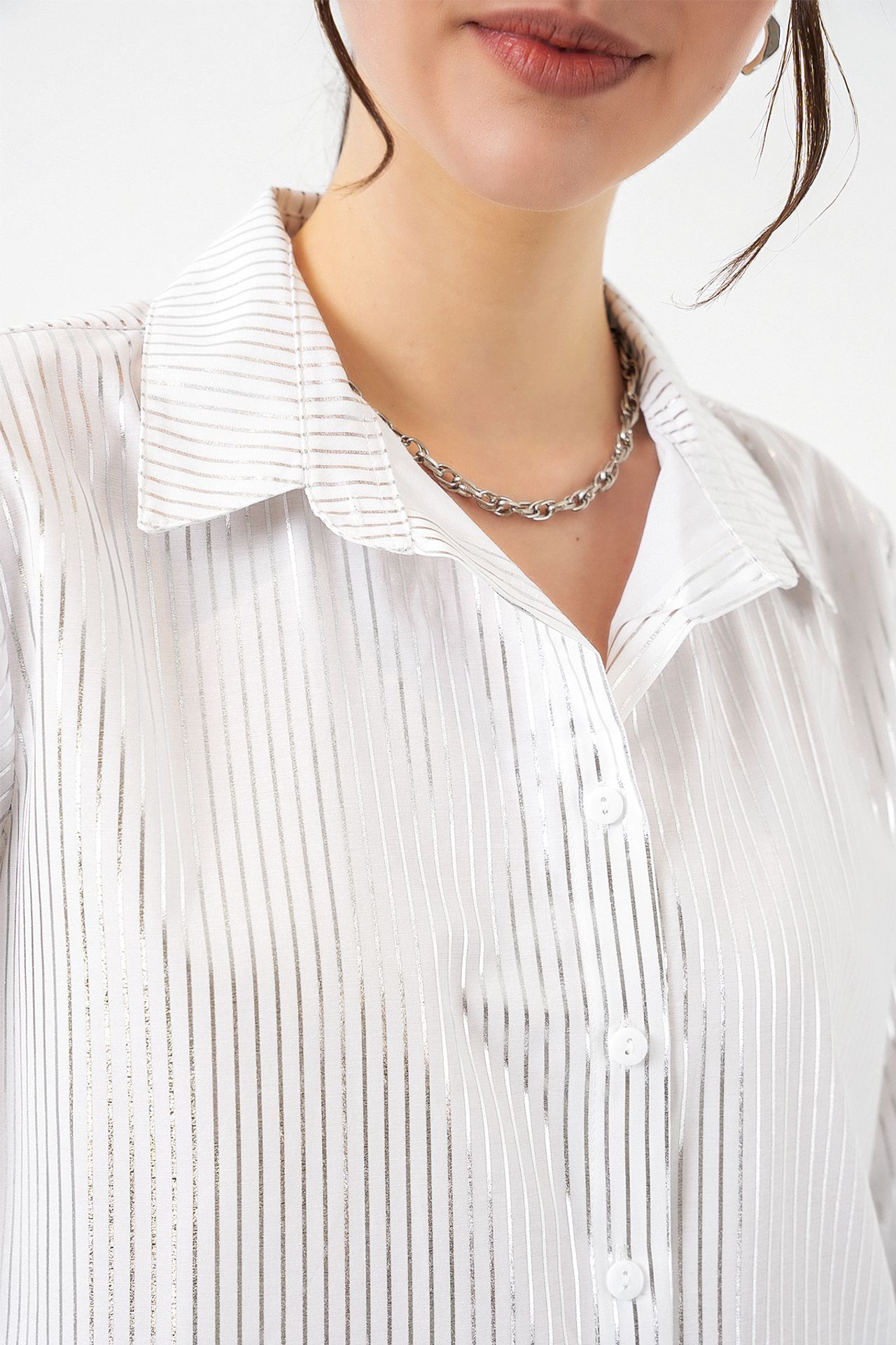 BDART Oversized Abstract Print Button-Front Shirt 5