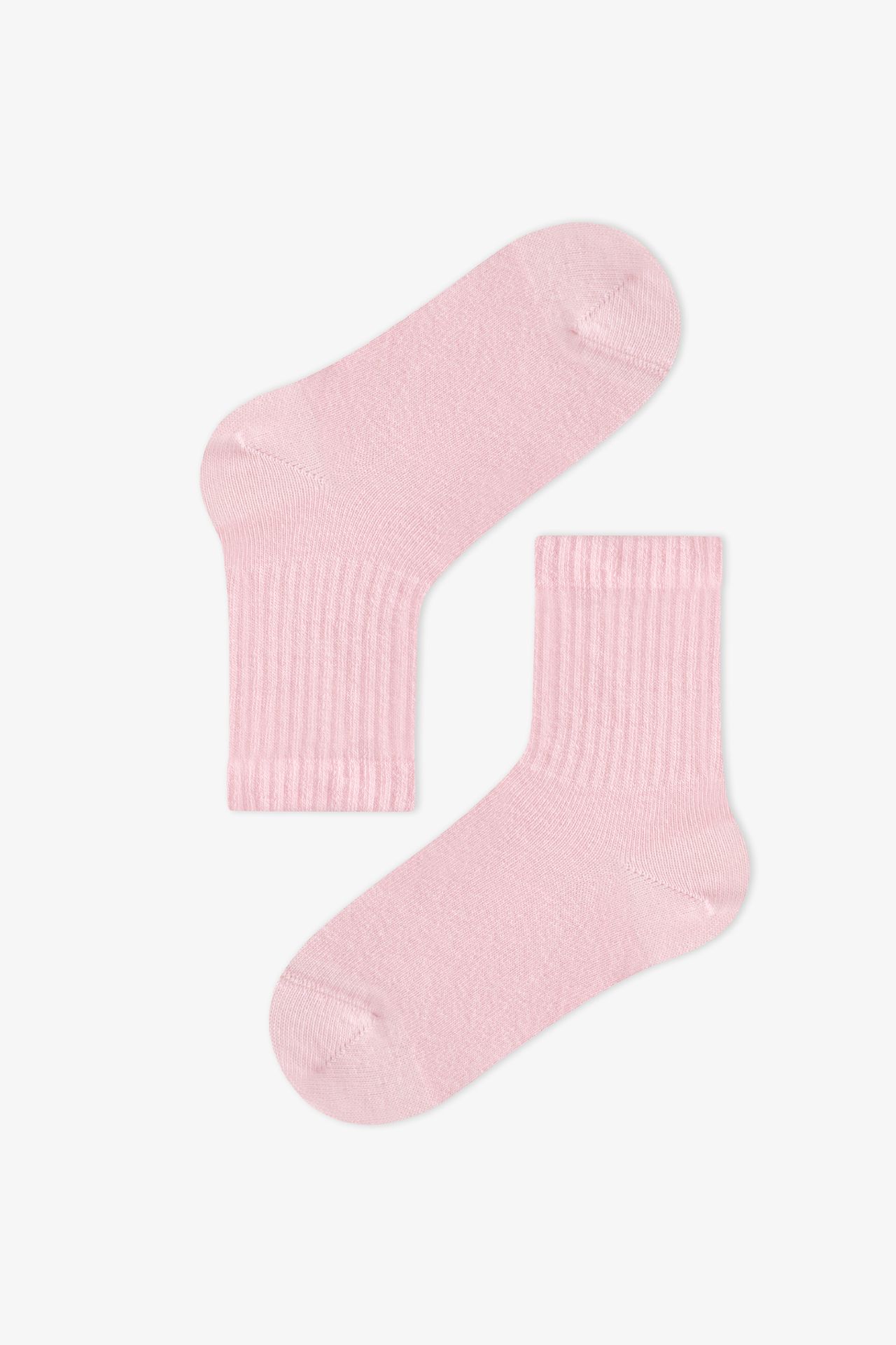 PENTI Girls' Softies 2-Pack Crew Socks 4